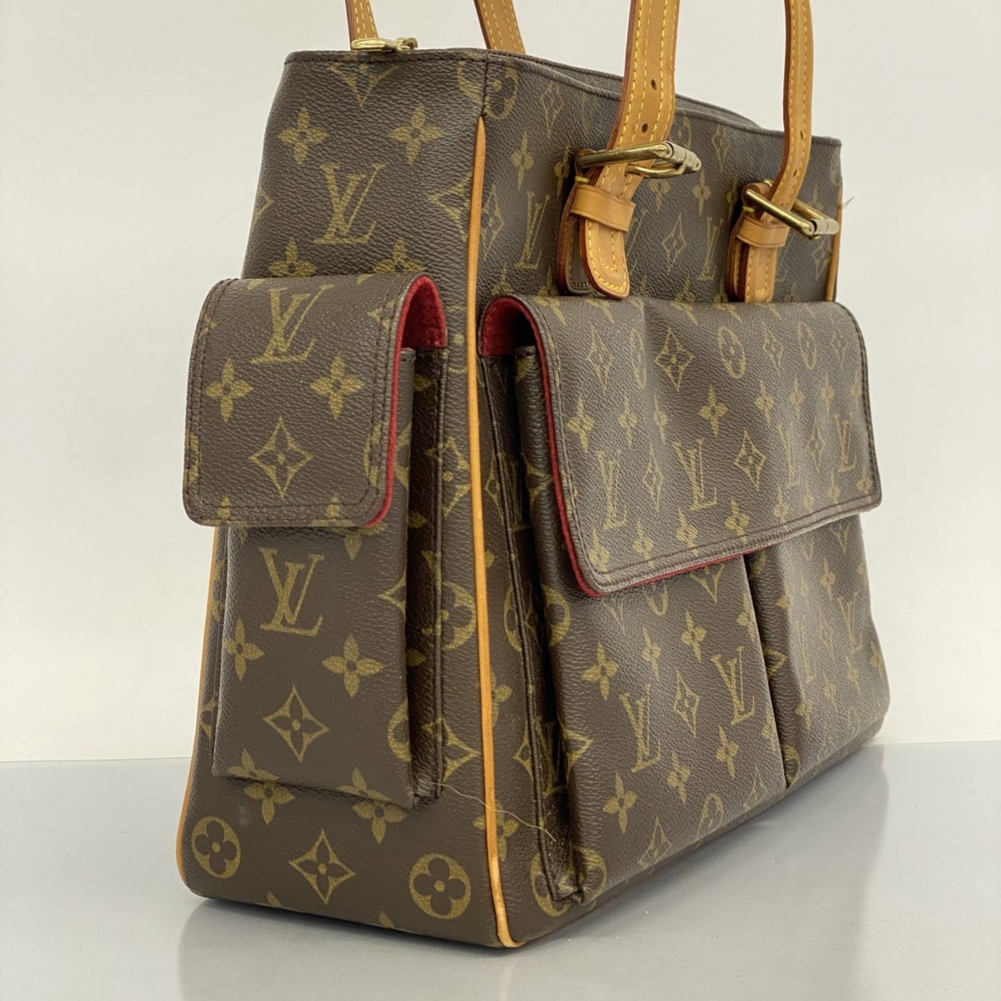 Louis Vuitton Multiple cité, Brown, Canvas, tote