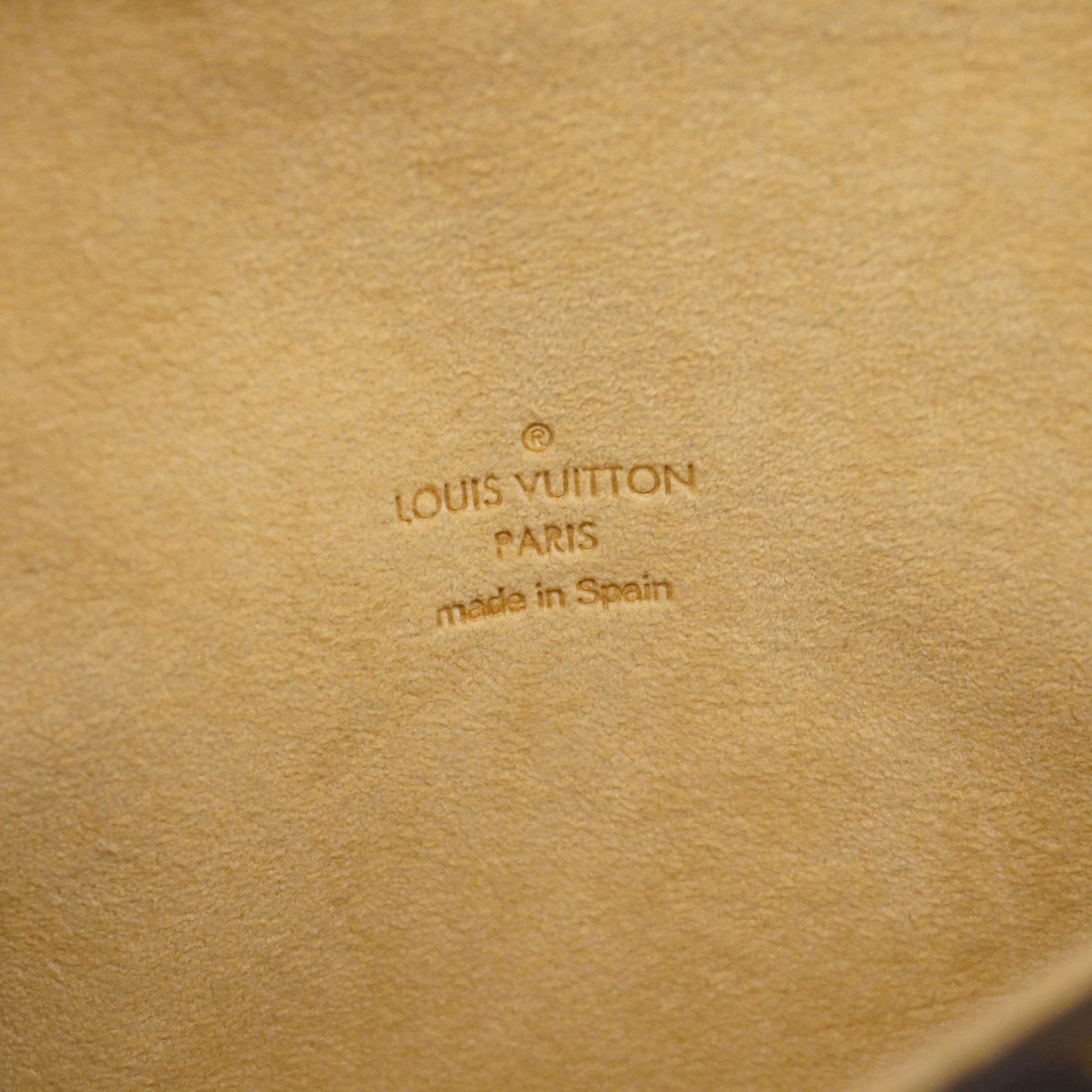 Louis Vuitton Pochette Twin, Brown, Canvas, clutch