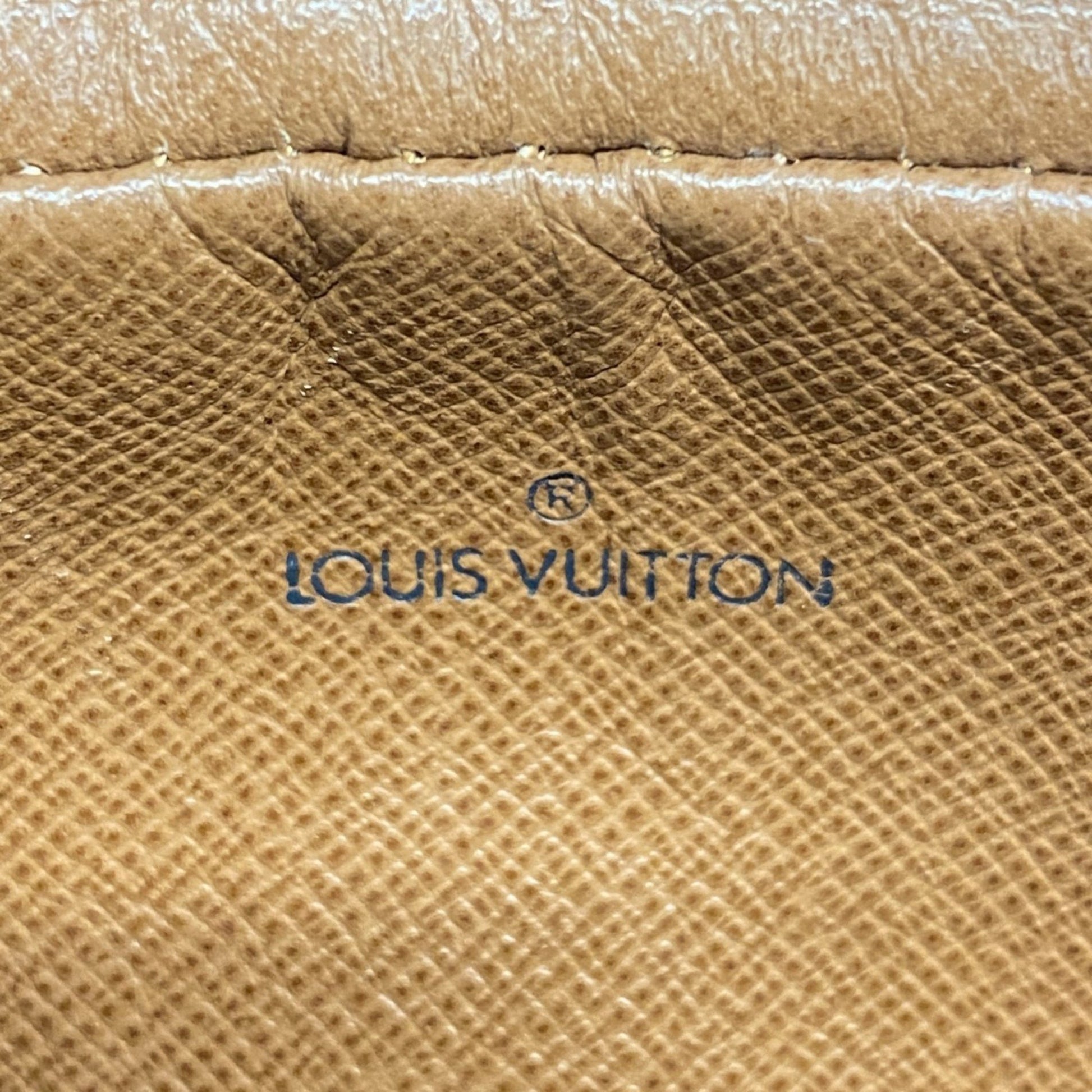 Louis Vuitton Marly, Brown, Canvas, shoulder