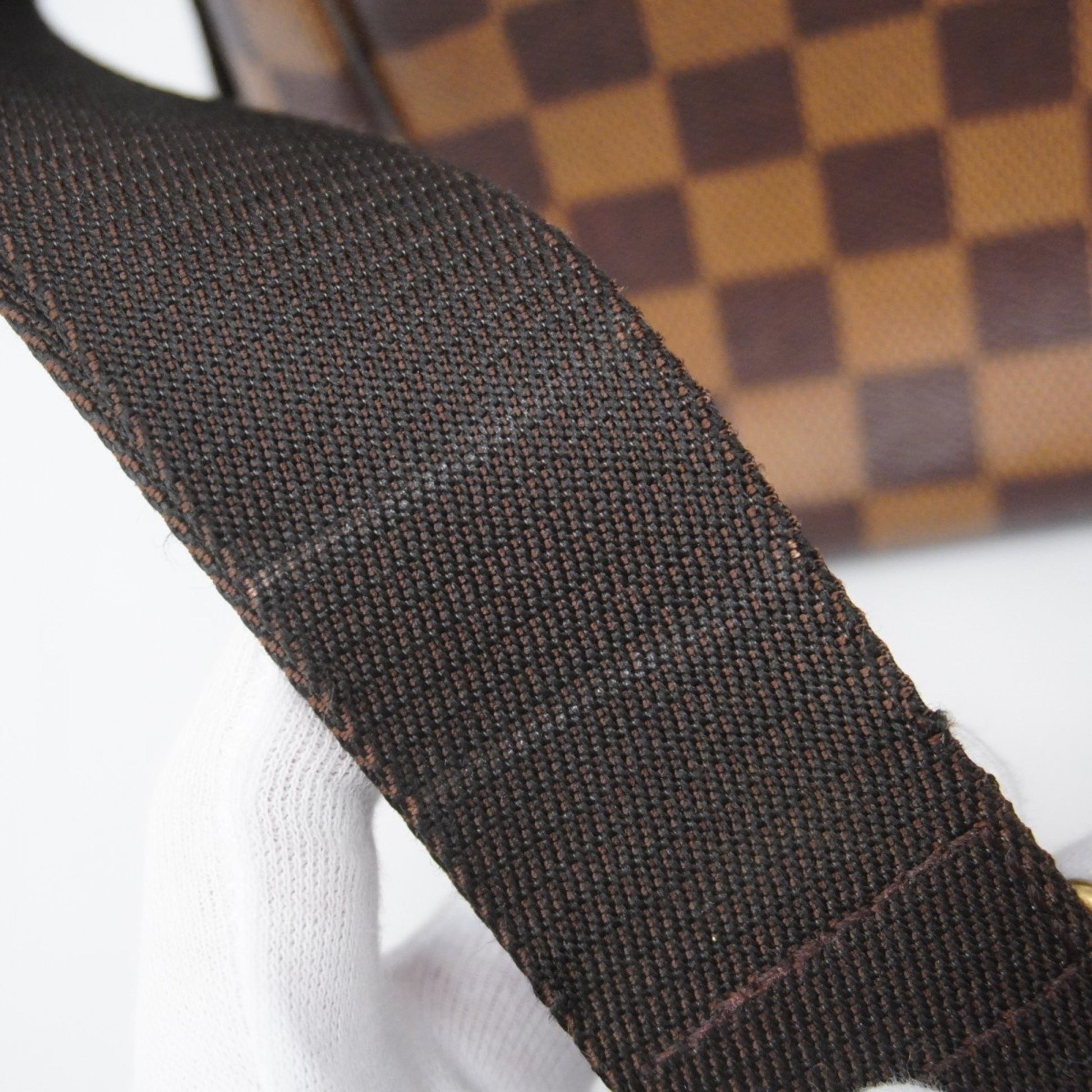 Louis Vuitton Broadway, Brown, Canvas, shoulder