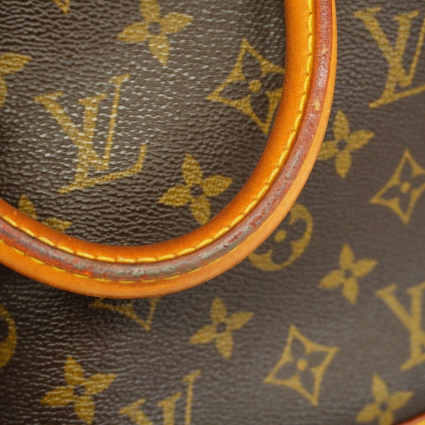 Louis Vuitton Alma, Brown, Canvas, handbag