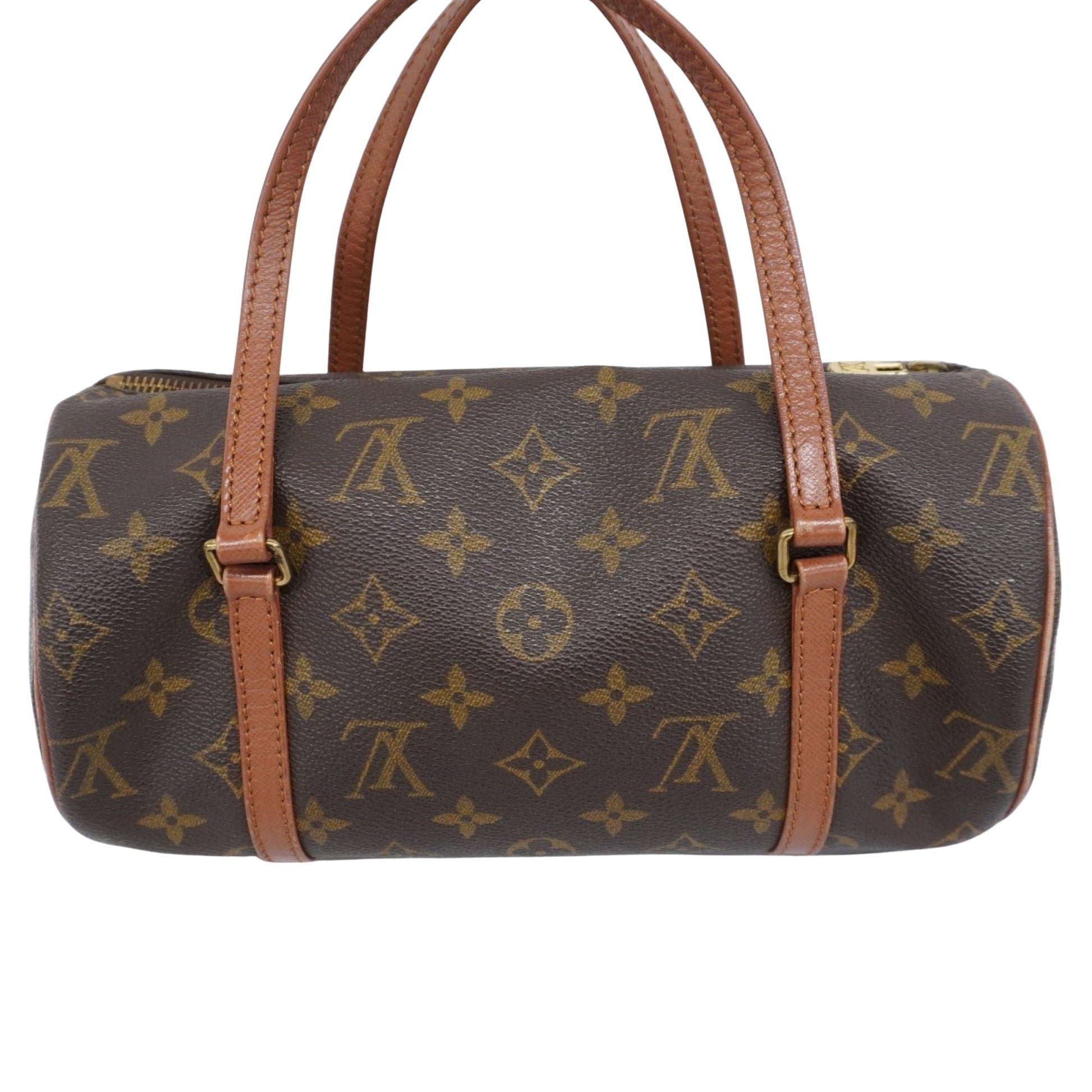 Louis Vuitton Papillon 26, Brown, Canvas, handbag