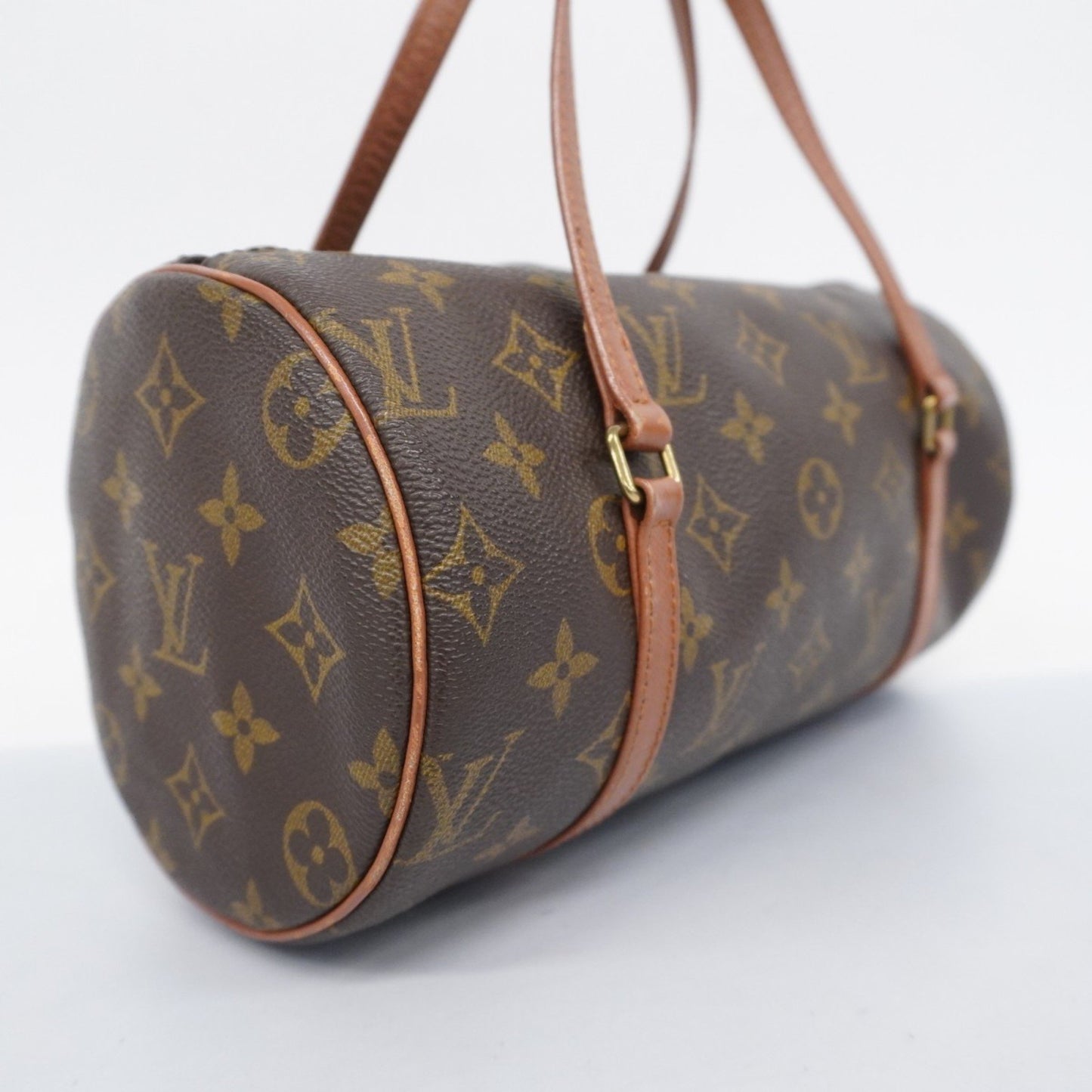 Louis Vuitton Papillon 26, Brown, Canvas, handbag