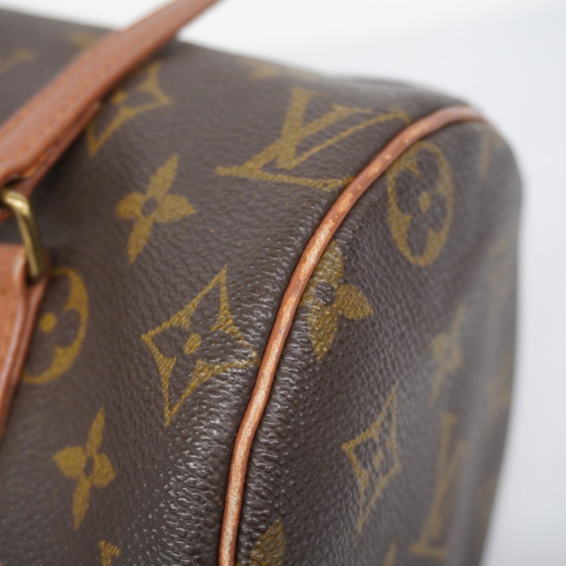 Louis Vuitton Papillon 26, Brown, Canvas, handbag