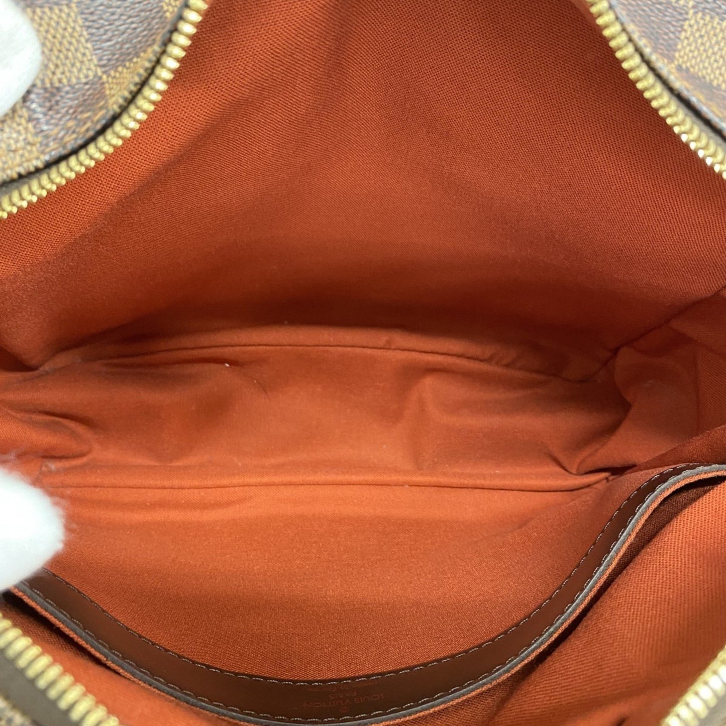 Louis Vuitton Naviglio, Brown, Canvas, shoulder