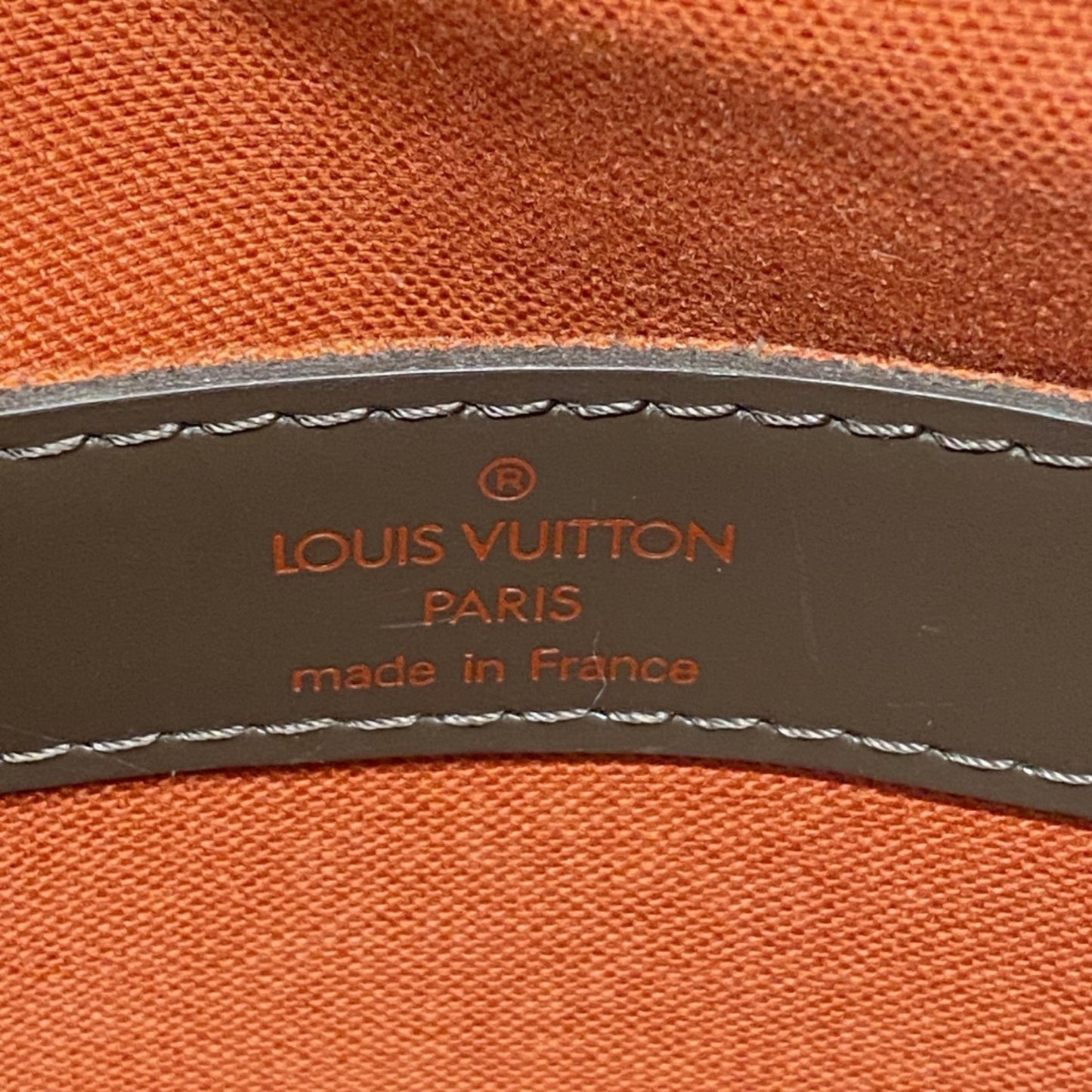 Louis Vuitton Naviglio, Brown, Canvas, shoulder