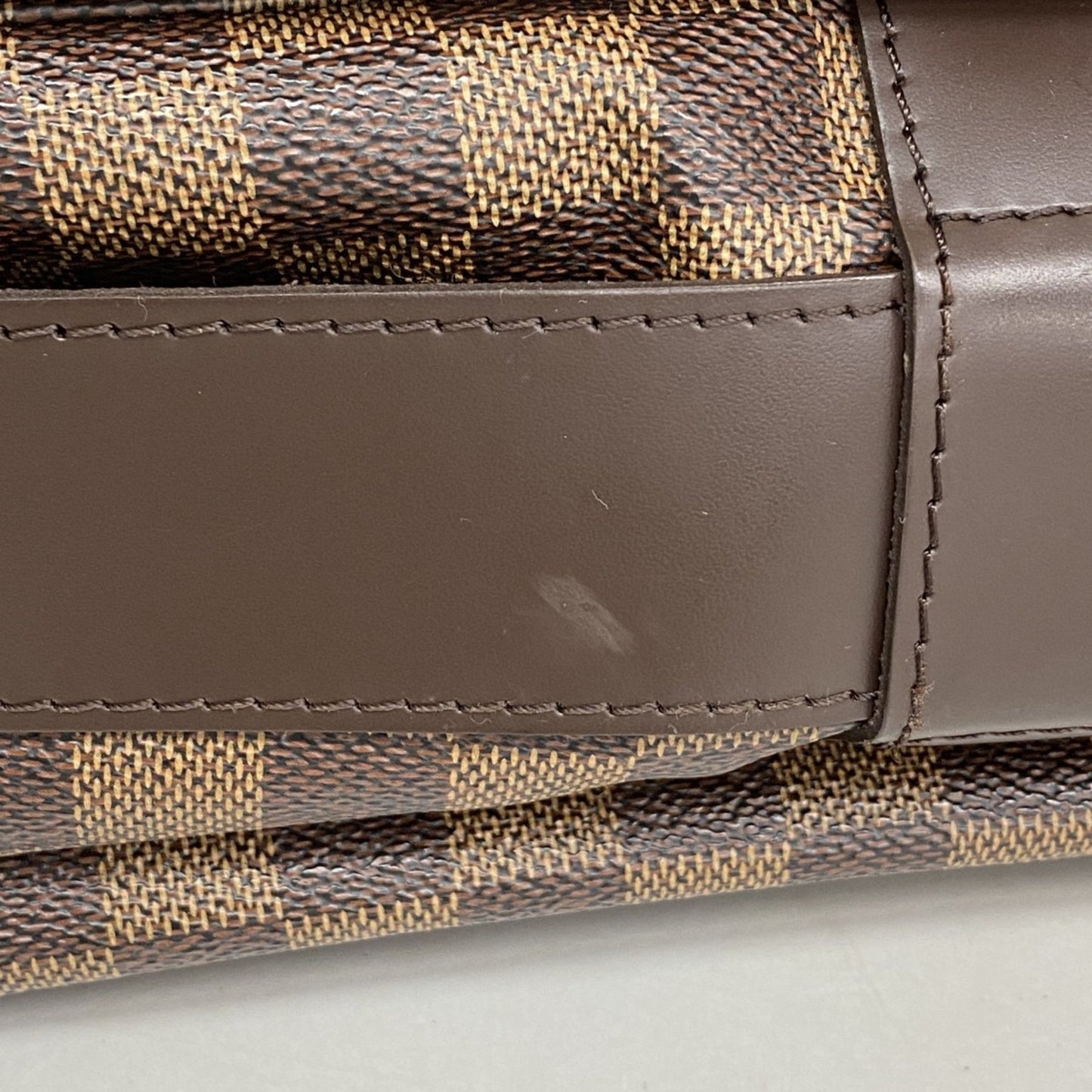 Louis Vuitton Naviglio, Brown, Canvas, shoulder