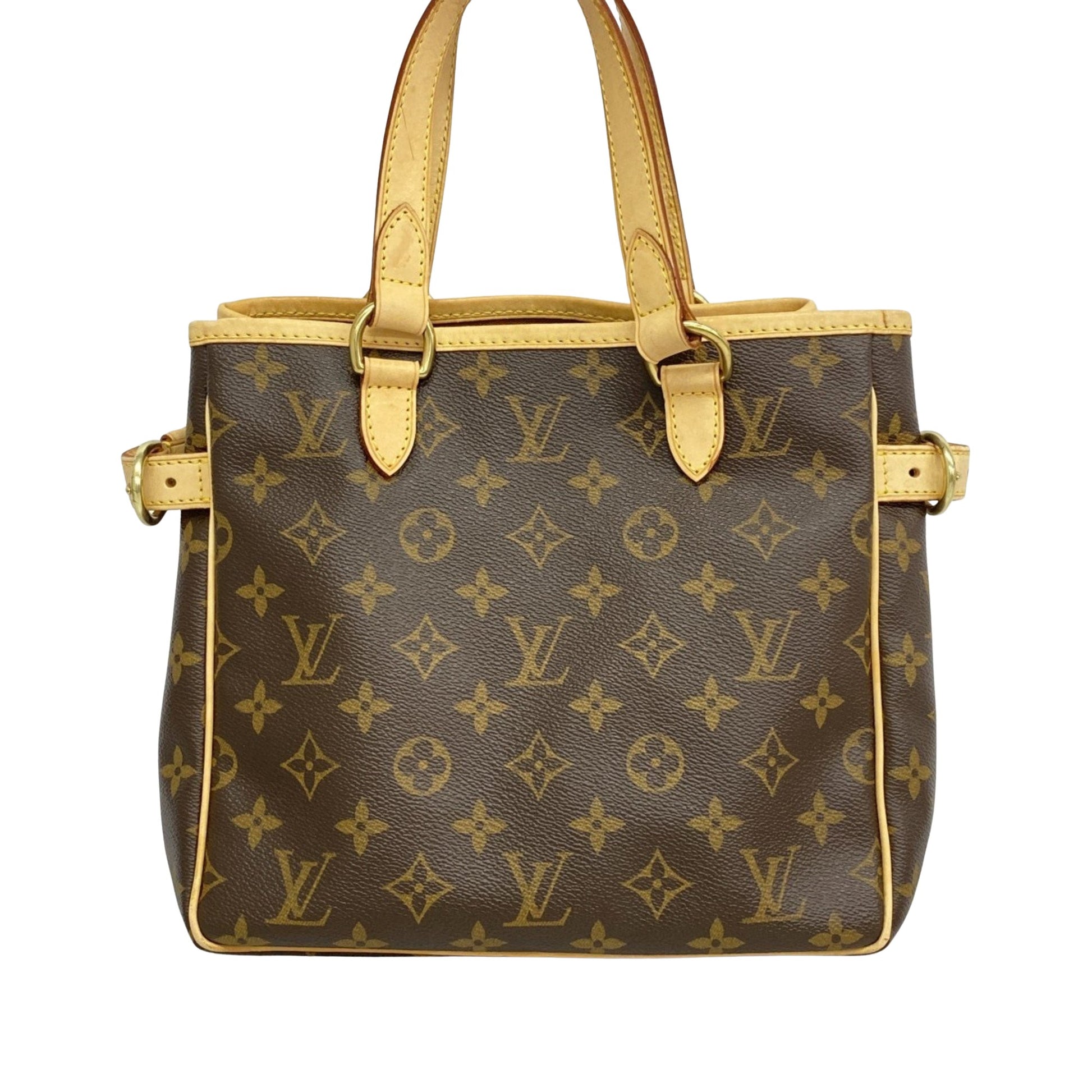 Louis Vuitton Batignolles, Brown, Canvas, tote