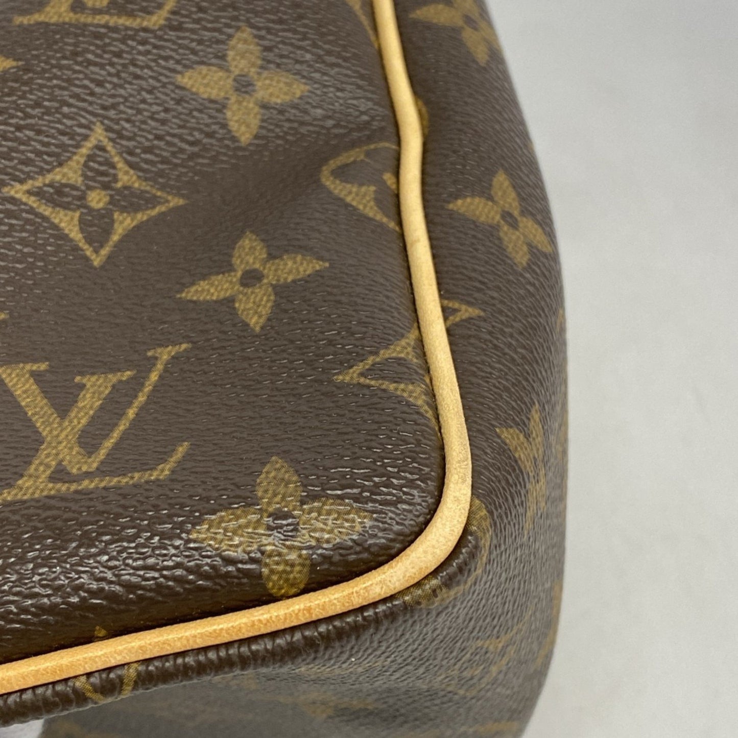 Louis Vuitton Batignolles, Brown, Canvas, tote