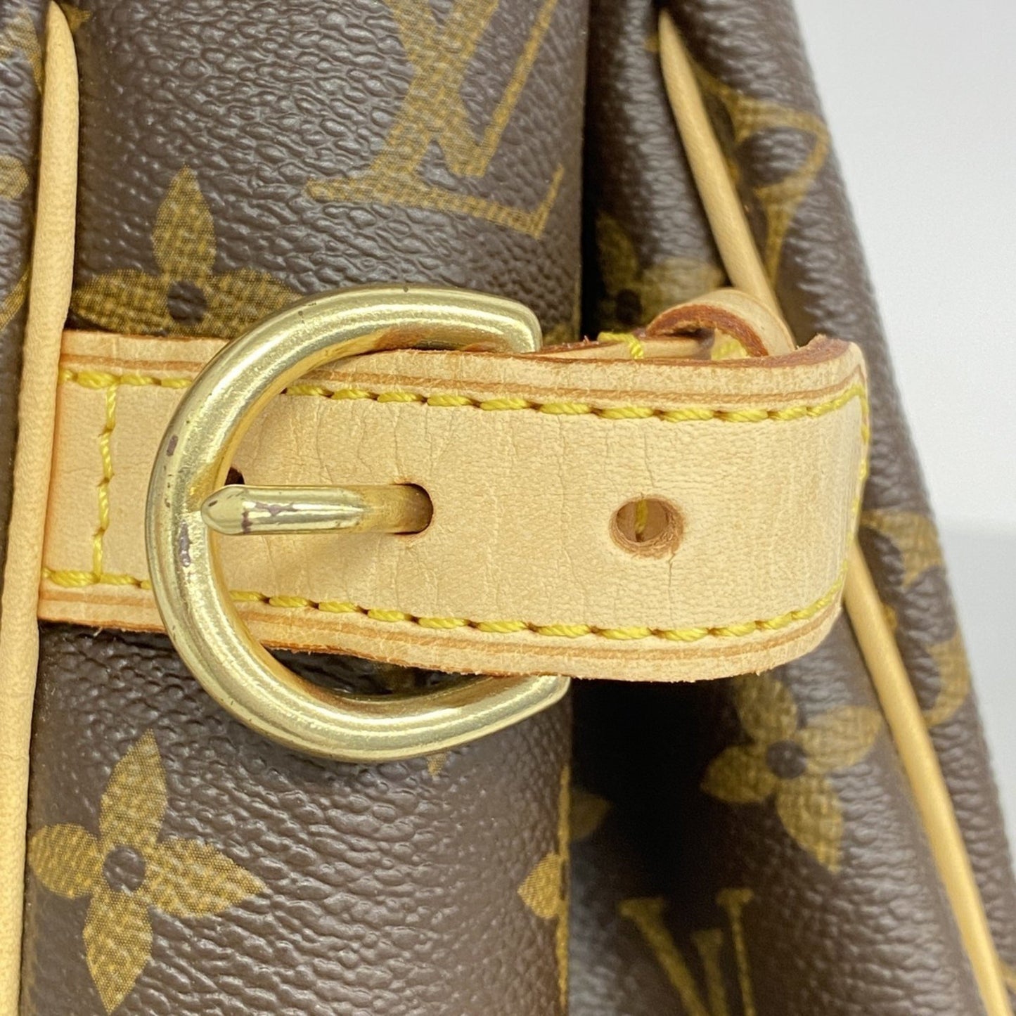 Louis Vuitton Batignolles, Brown, Canvas, tote