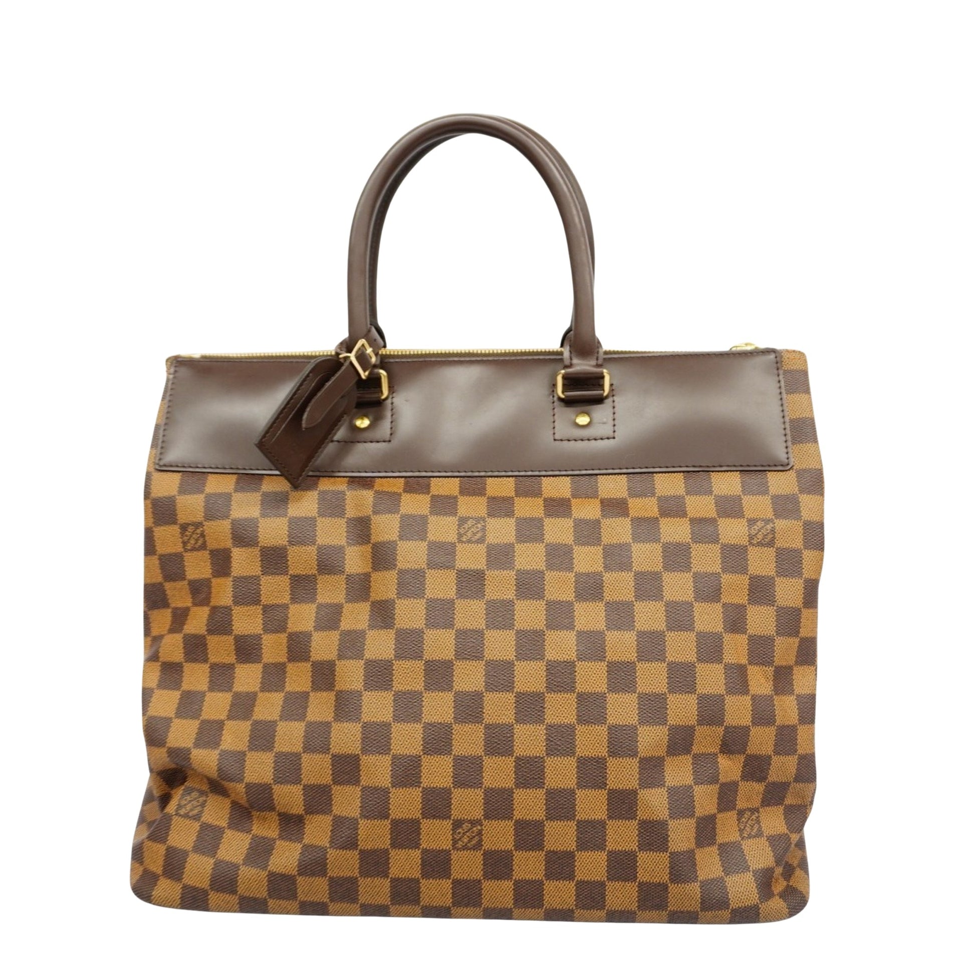 Louis Vuitton Greenwich PM, Brown, Canvas, travel