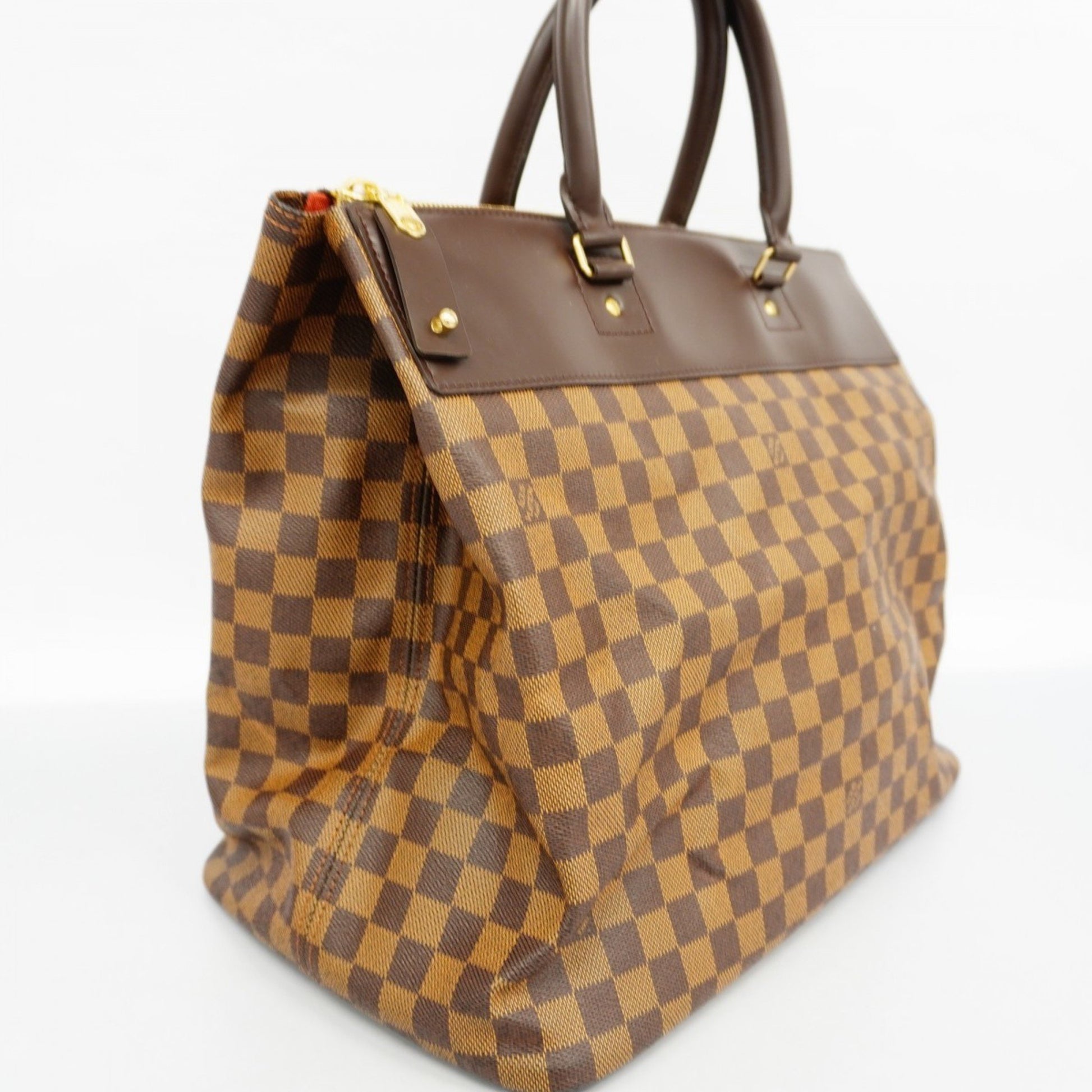 Louis Vuitton Greenwich PM, Brown, Canvas, travel