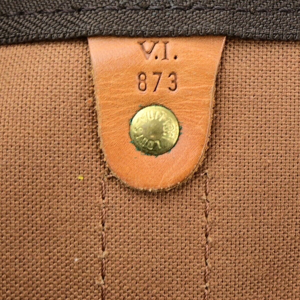 Louis Vuitton Keepall 45, Brown, Canvas, travel