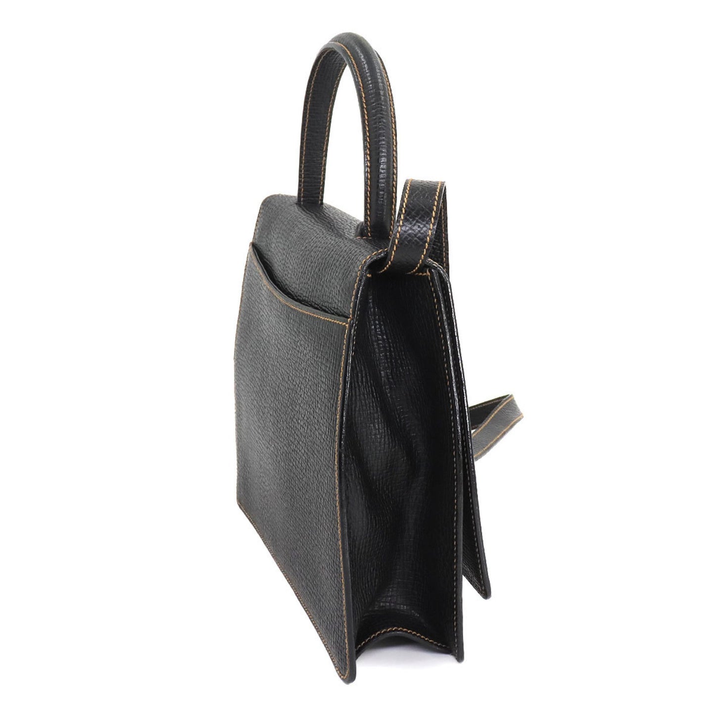 Loewe Barcelona, Black, Leather, shoulder