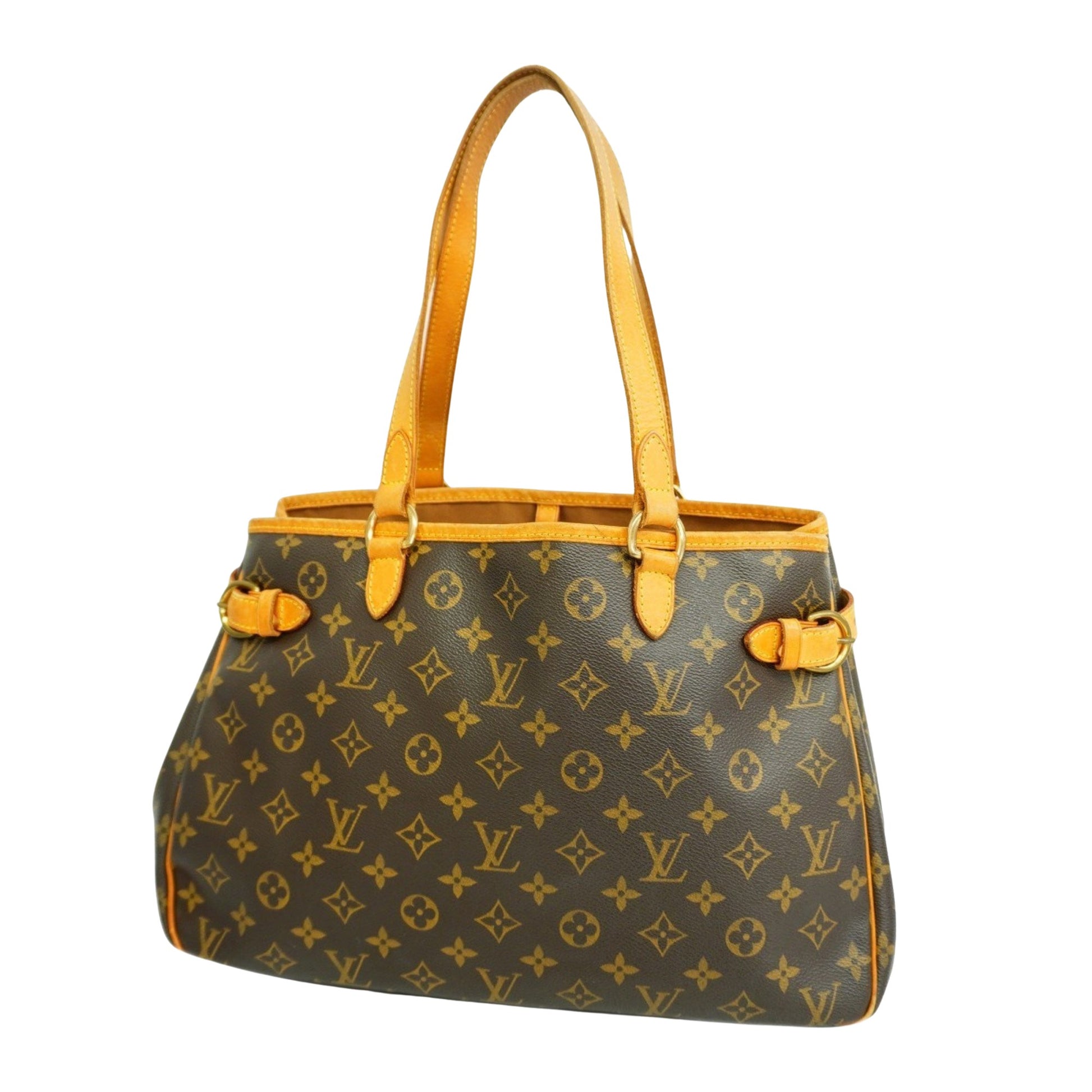 Louis Vuitton Batignolles Horizontal, Brown, Canvas, tote