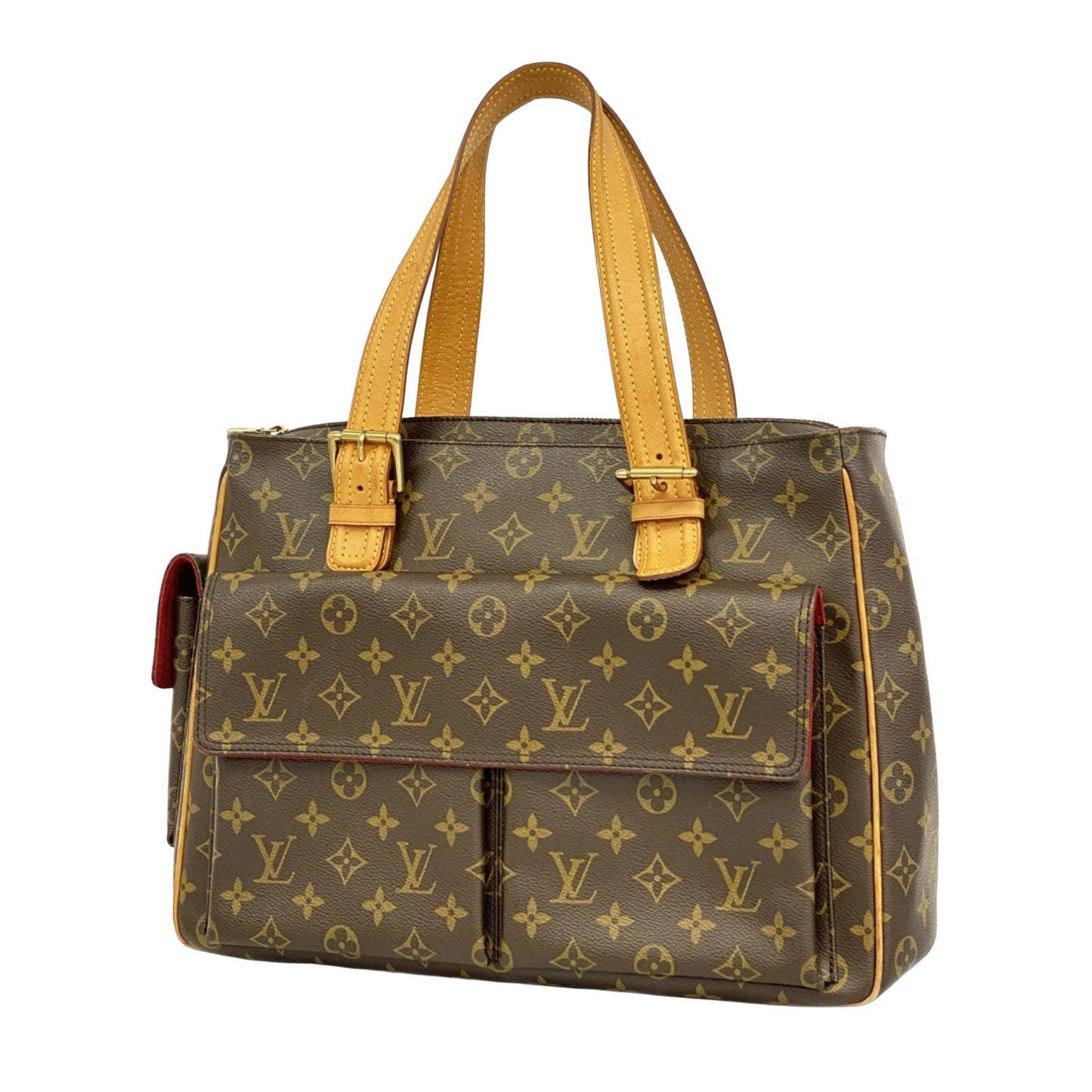 Louis Vuitton Multiple cité, Brown, Canvas, tote