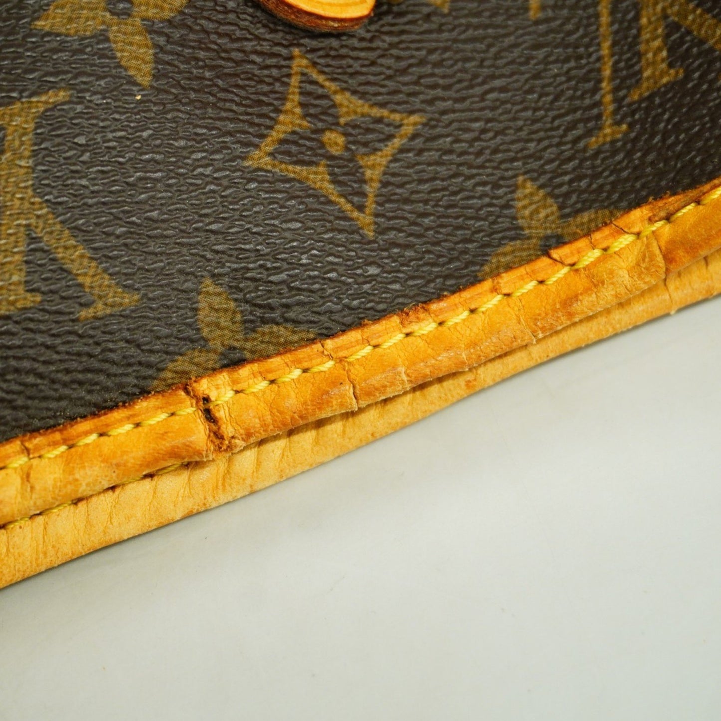 Louis Vuitton Neverfull MM, Brown, Canvas, tote