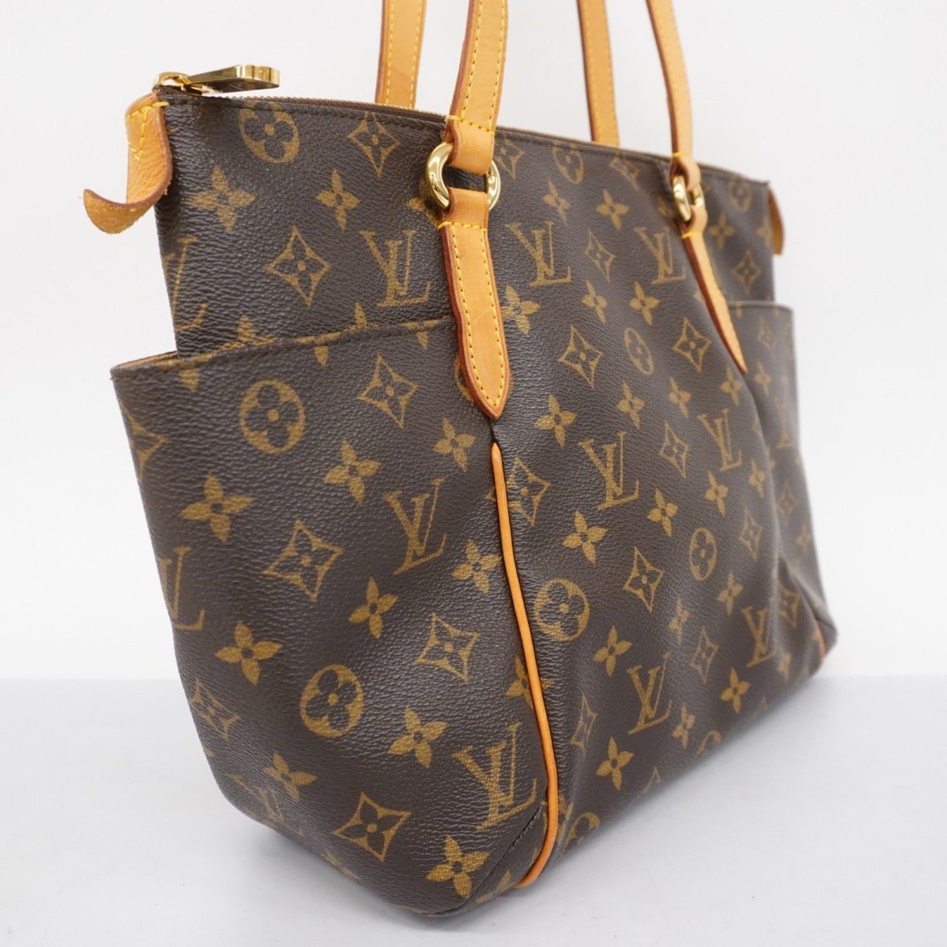 Louis Vuitton Totally, Brown, Canvas, tote