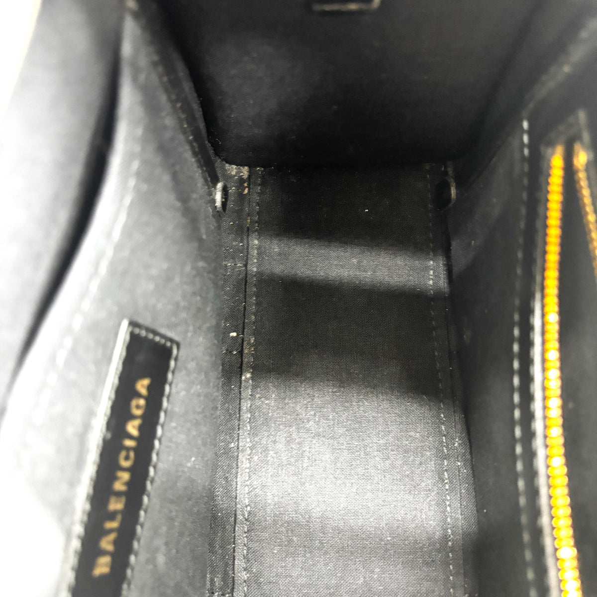 Balenciaga Hardware Canvas, Black, Canvas, Tote Bag