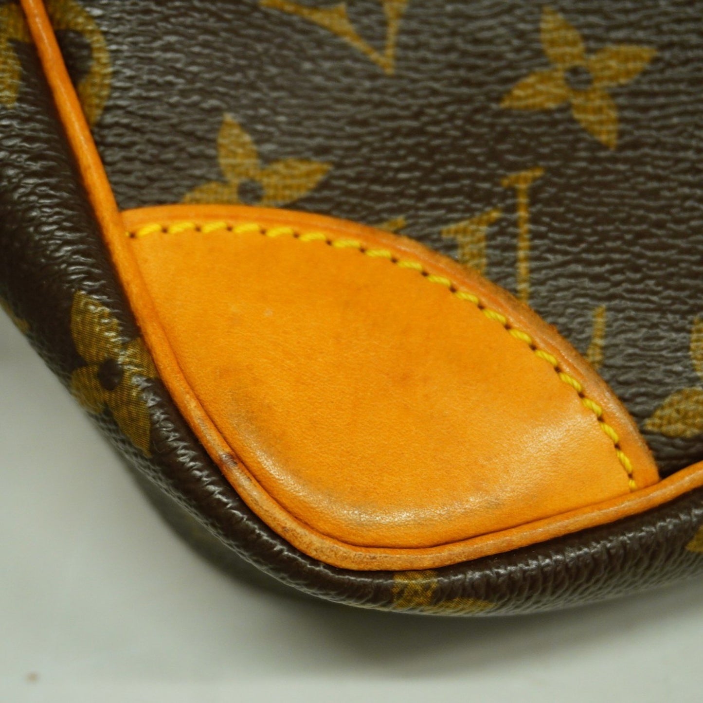 Louis Vuitton Danube, Brown, Canvas, shoulder