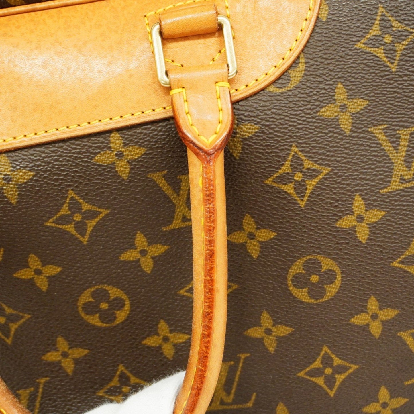 Louis Vuitton Deauville, Brown, Canvas, handbag