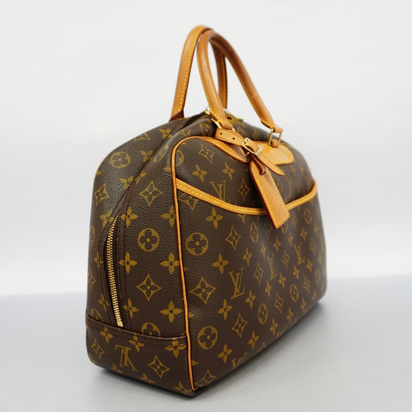 Louis Vuitton Deauville, Brown, Canvas, handbag