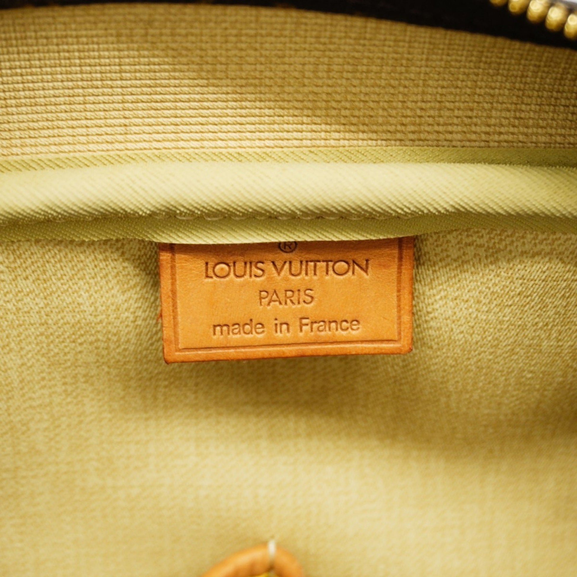 Louis Vuitton Deauville, Brown, Canvas, handbag