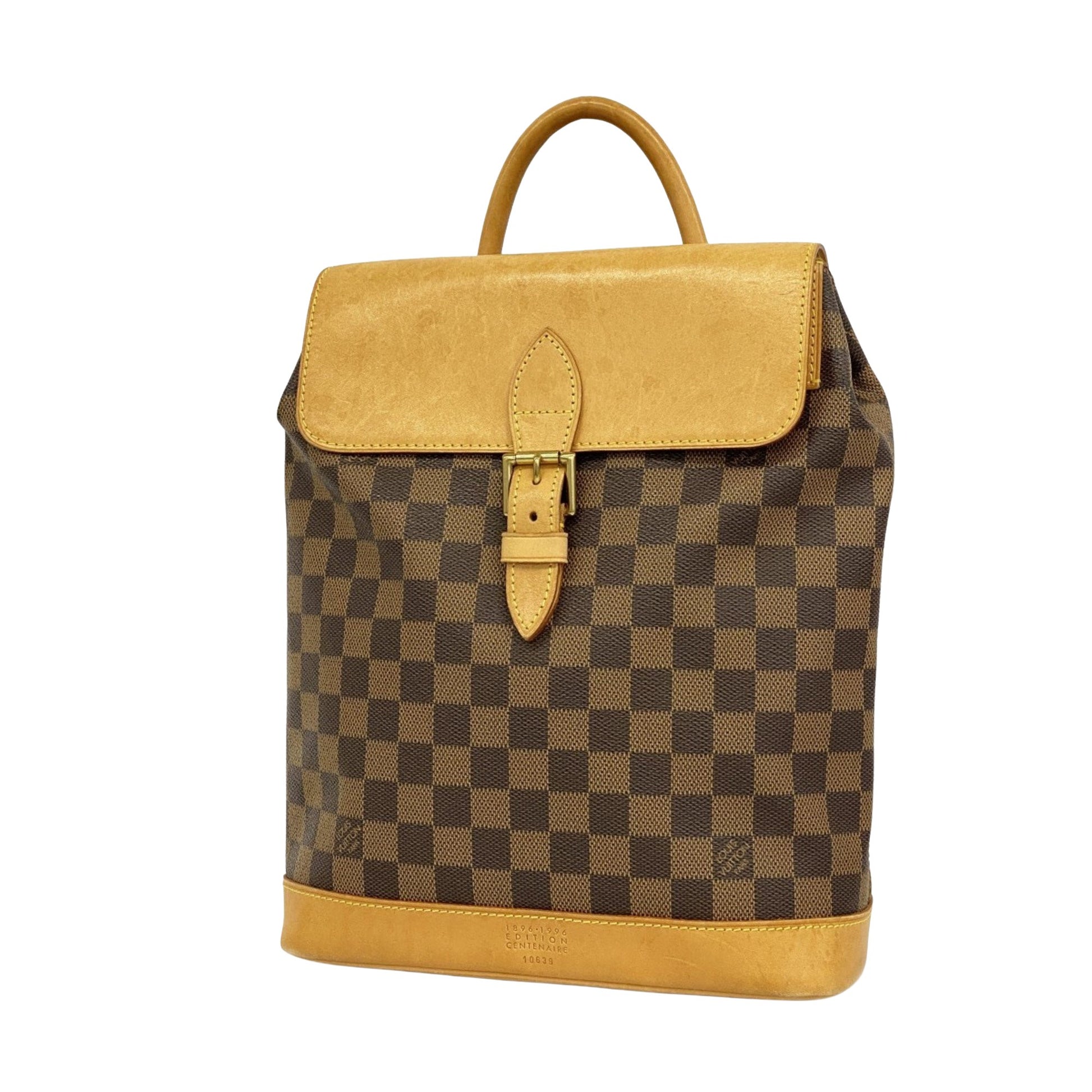 Louis Vuitton Arlequin, Brown, Canvas, backpack