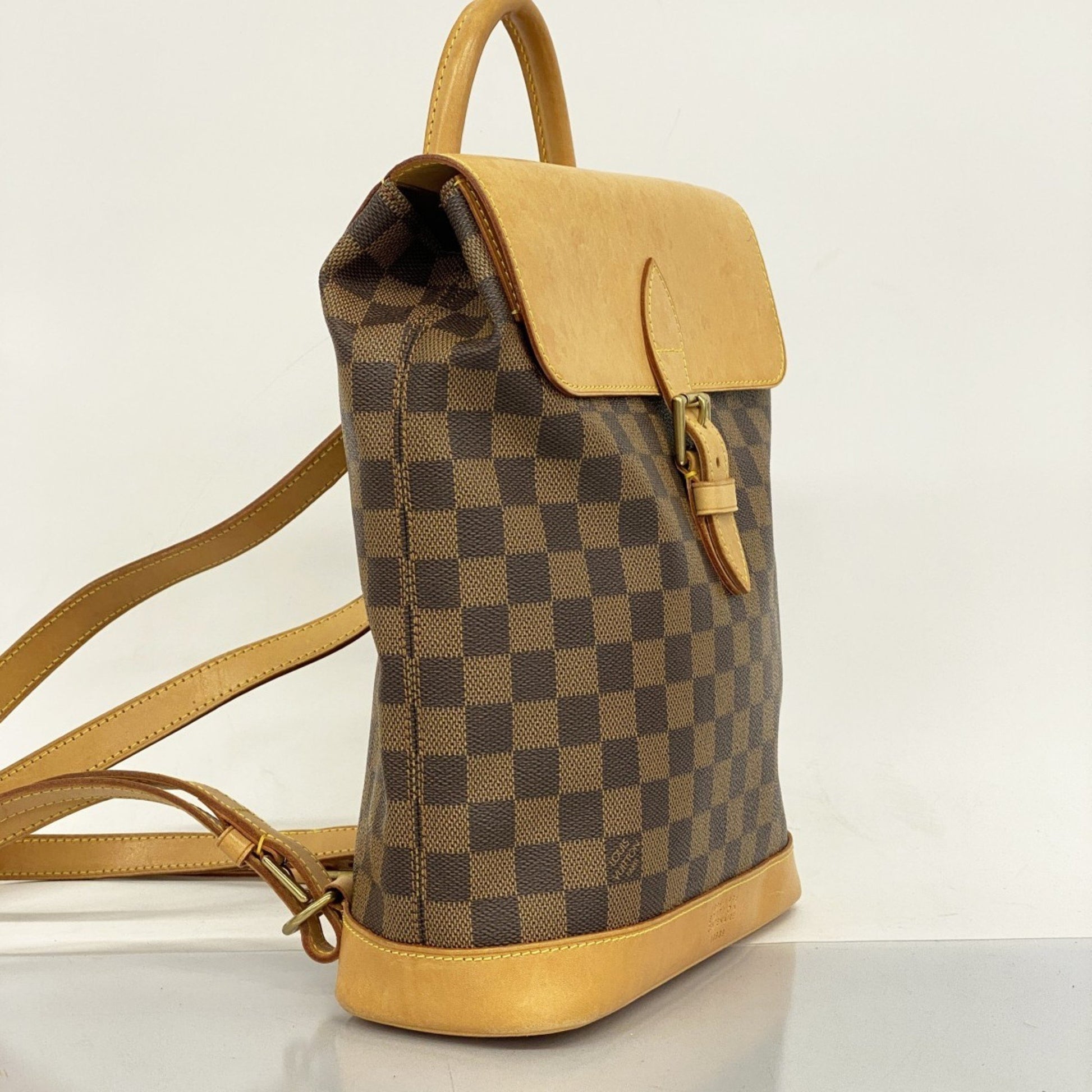 Louis Vuitton Arlequin, Brown, Canvas, backpack