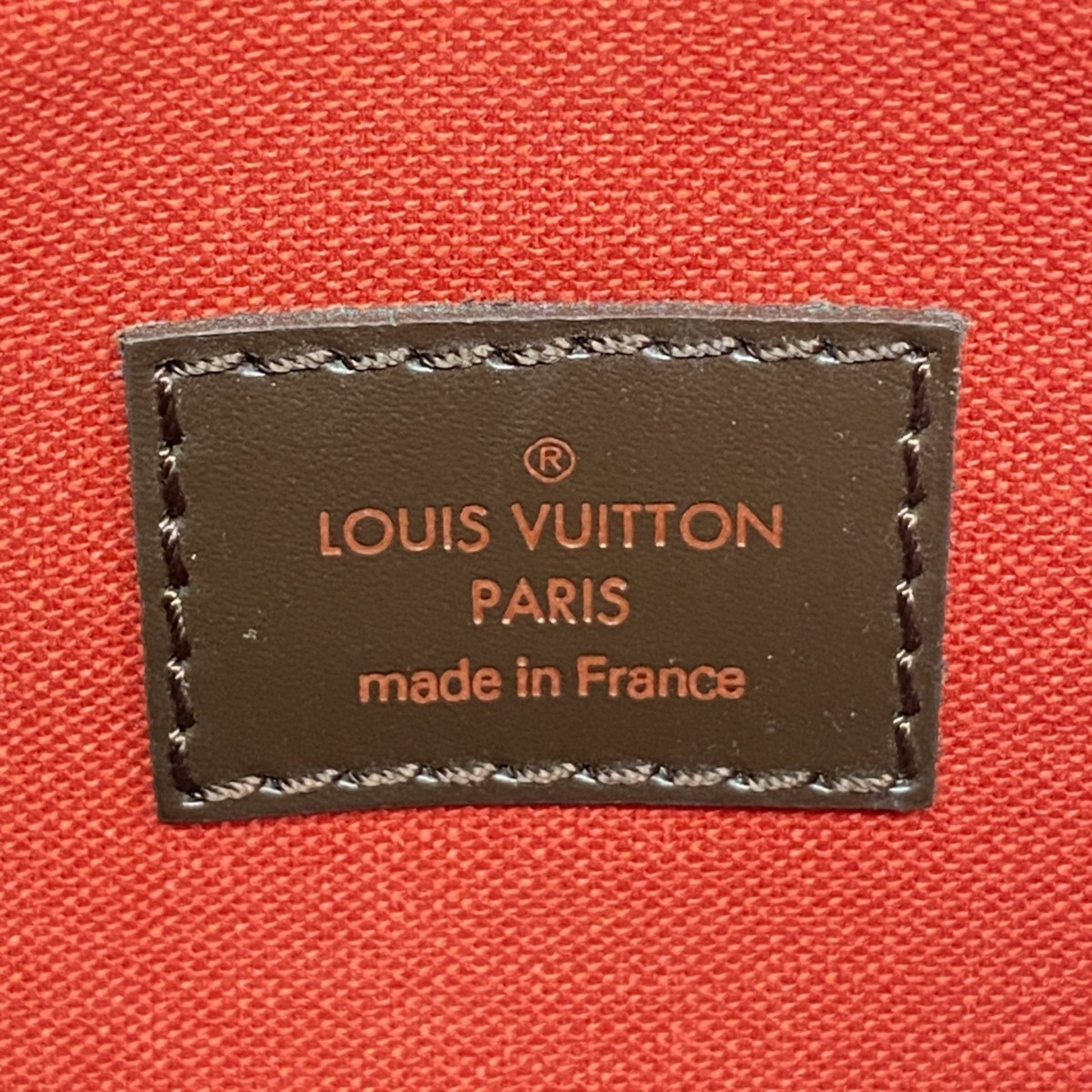 Louis Vuitton Bloomsbury, Brown, Canvas, shoulder