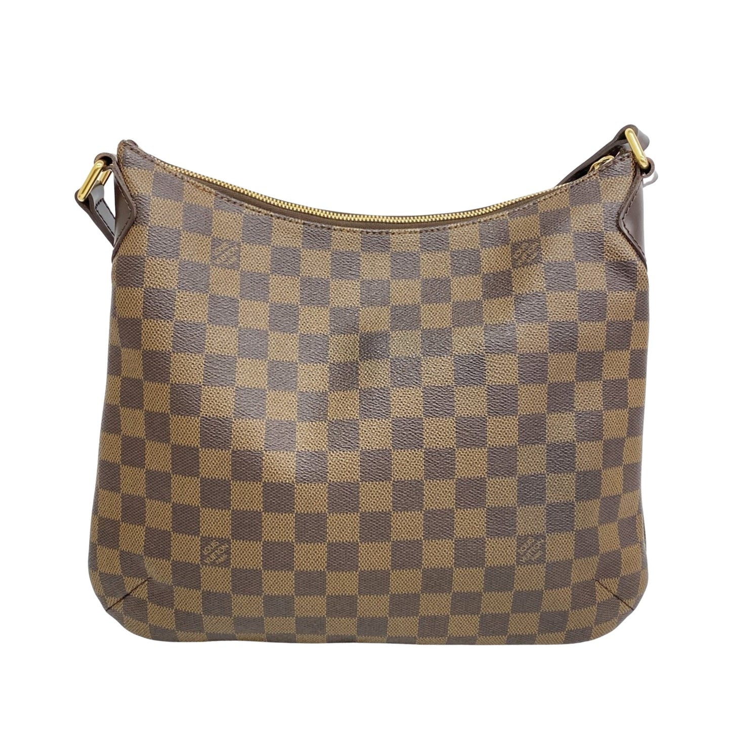 Louis Vuitton Bloomsbury, Brown, Canvas, shoulder