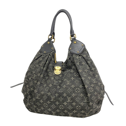 Louis Vuitton Mahina, Black, Denim - Jeans, tote