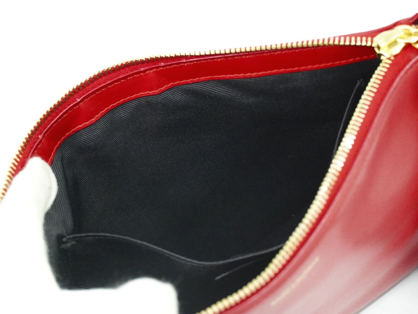 Saint Laurent, Red, Leather, shoulder