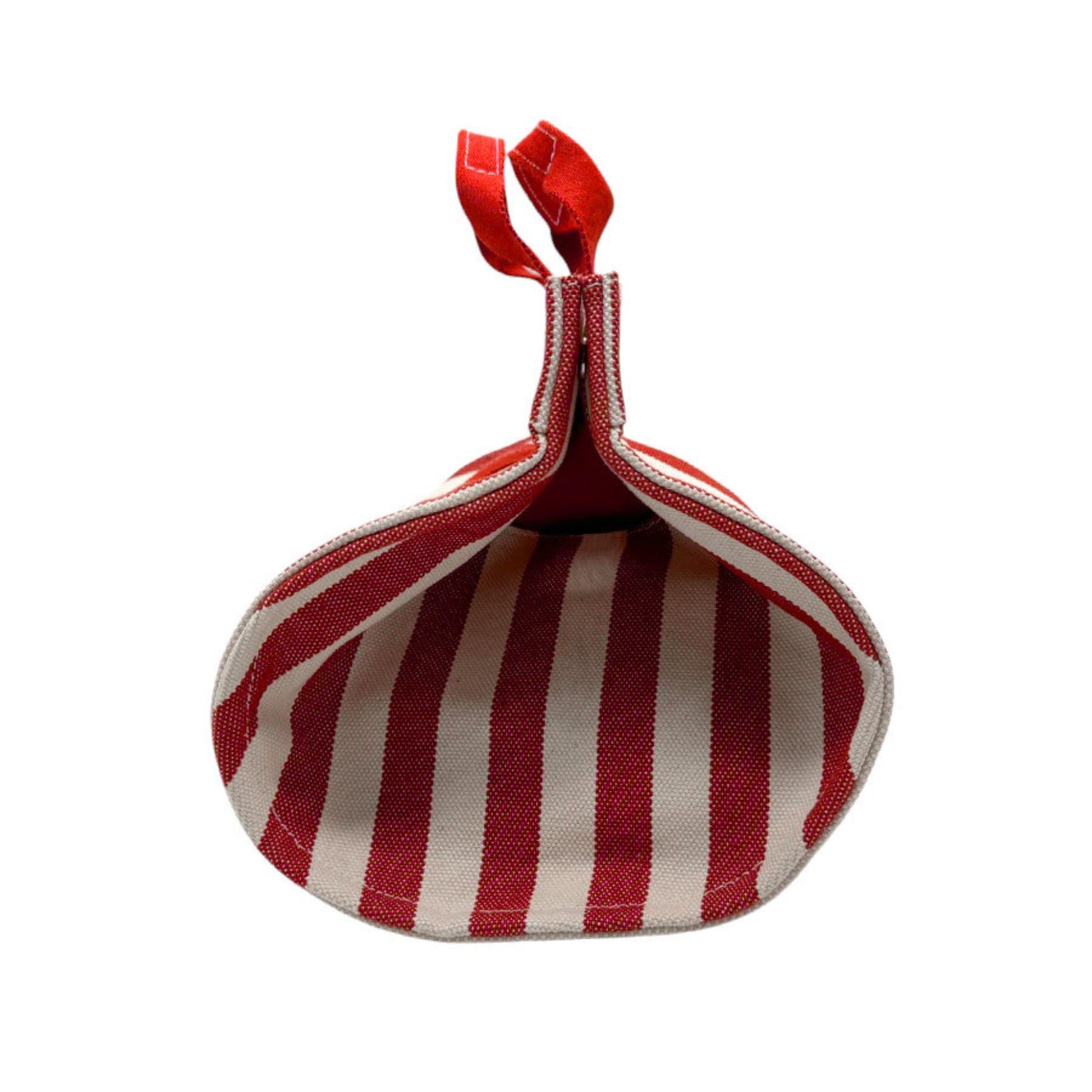 Hermès Cannes, Red, Canvas, handbag