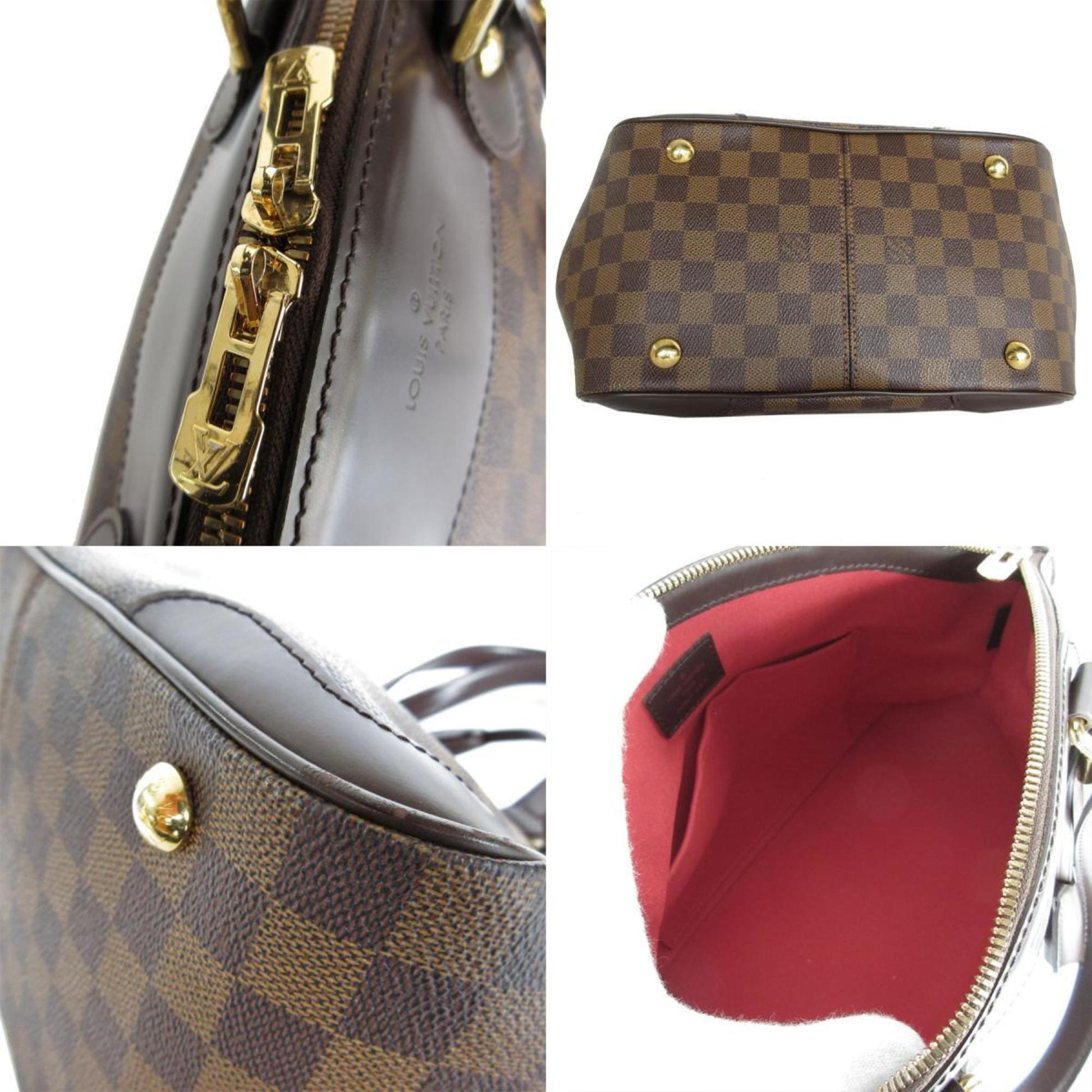 Louis Vuitton Verona, Brown, Canvas, handbag