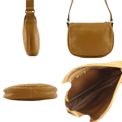 Fendi Selleria, Brown, Leather, shoulder