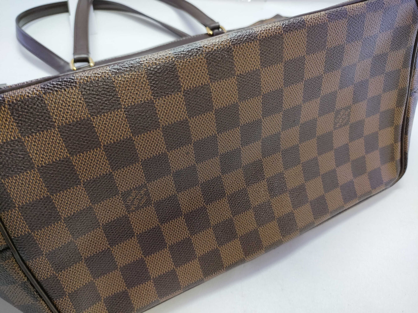 Louis Vuitton Westminster, Brown, Canvas, handbag