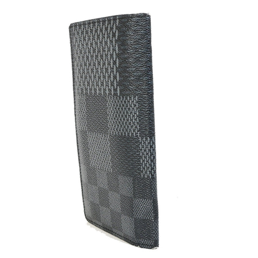 Louis Vuitton Brazza Long Bifold wallet Damier, BLACK, CANVAS, Wallets