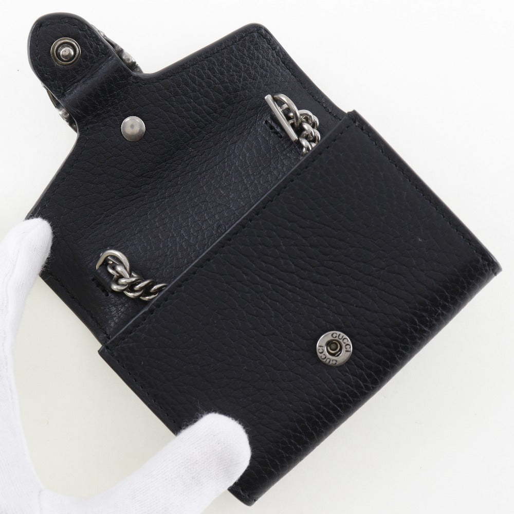 Gucci Dionysus portefeuille suprême, Black, Leather, wallet