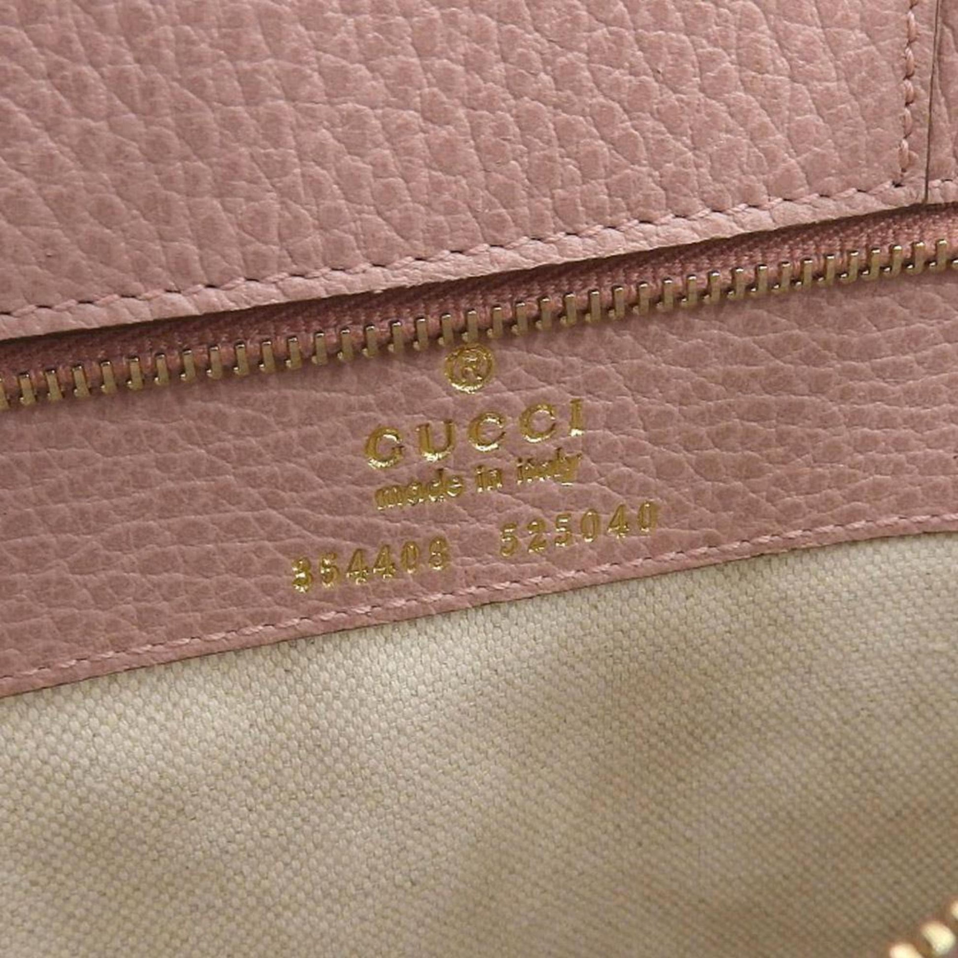 Gucci Swing, Pink, Leather, tote