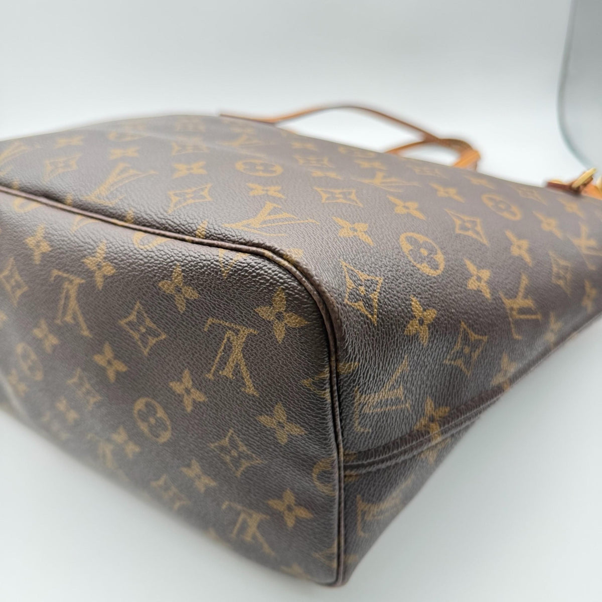Louis Vuitton Neverfull Monogram Canvas, Brown, Canvas, Tote Bag