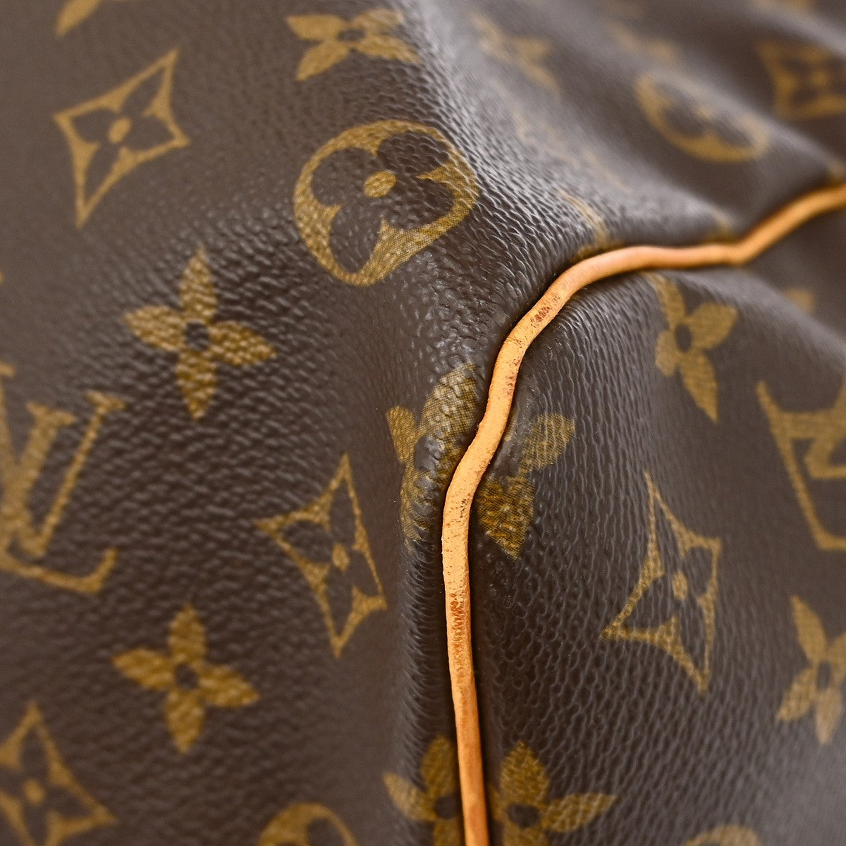 Louis Vuitton Keepall Monogram, Brown, Canvas, Travel Bag