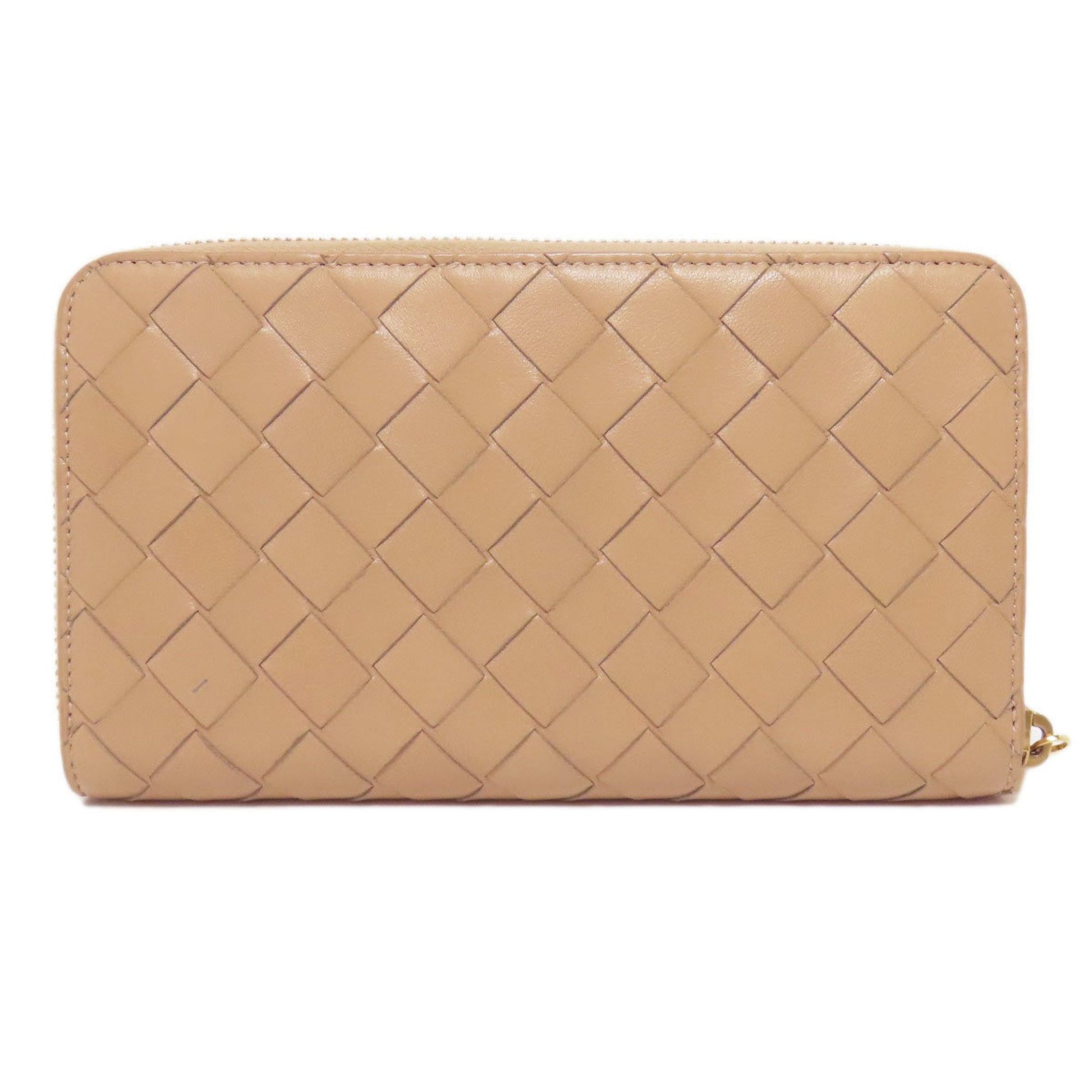 Bottega Veneta, Beige, Leather, wallet