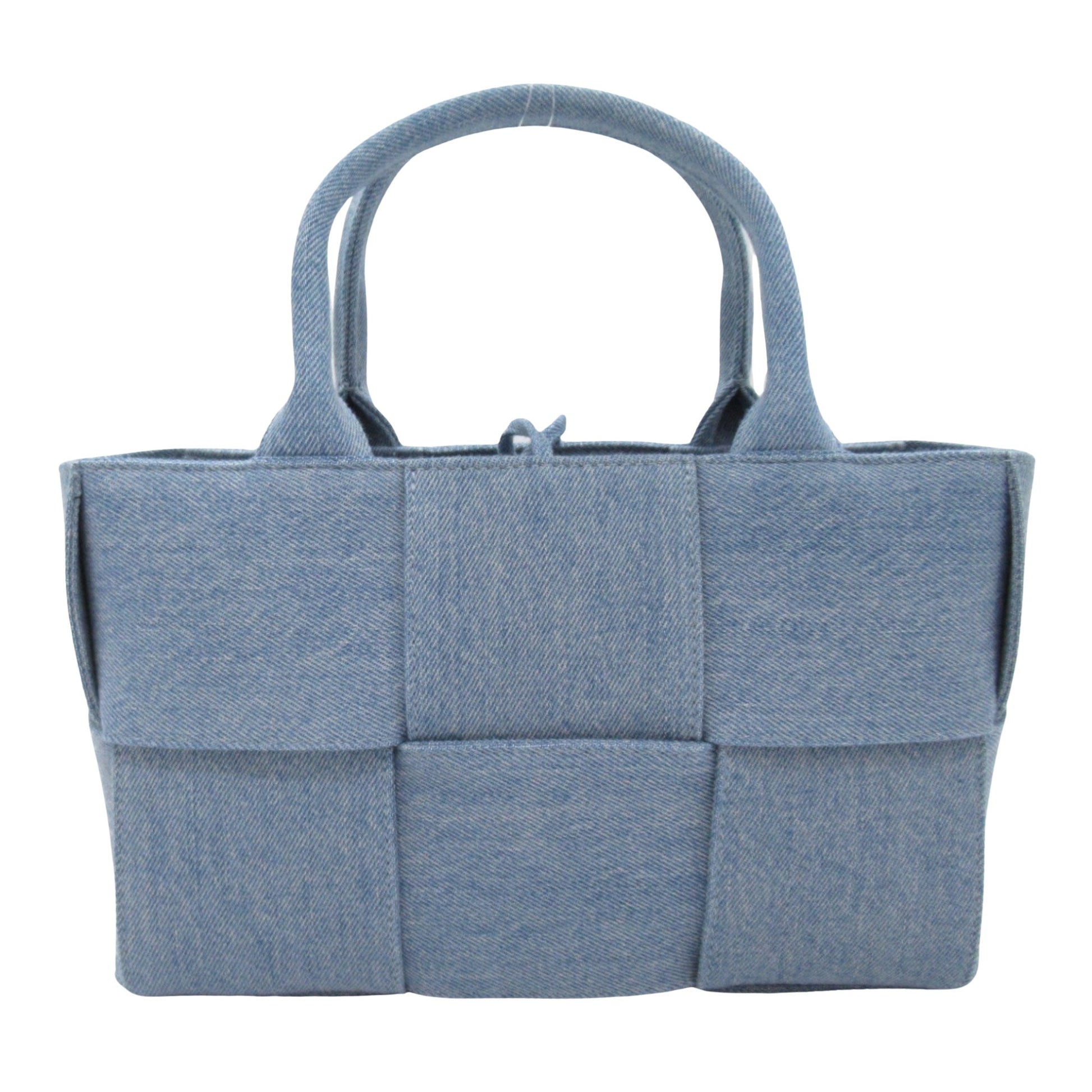 Bottega Veneta Arco, Blue, Denim - Jeans, tote