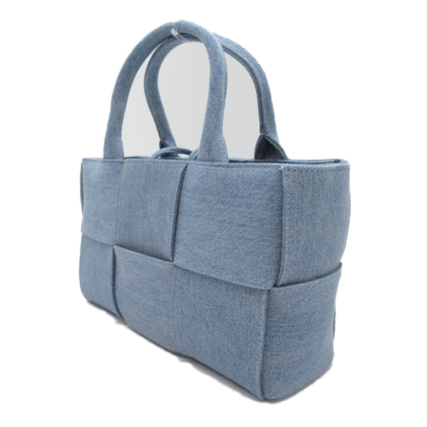 Bottega Veneta Arco, Blue, Denim - Jeans, tote