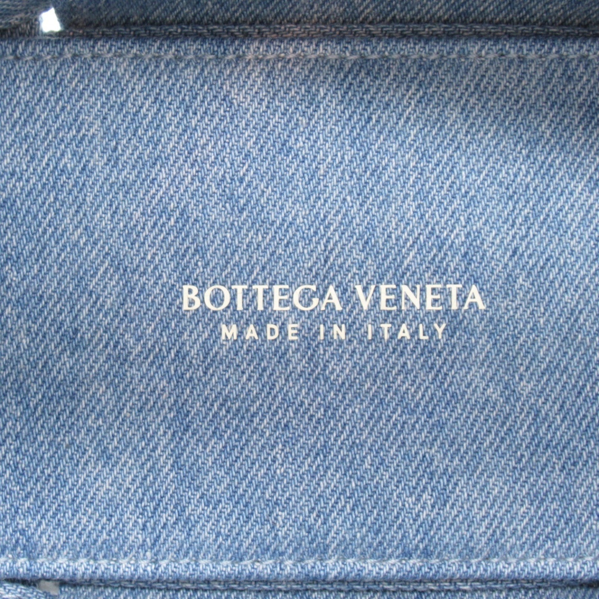 Bottega Veneta Arco, Blue, Denim - Jeans, tote