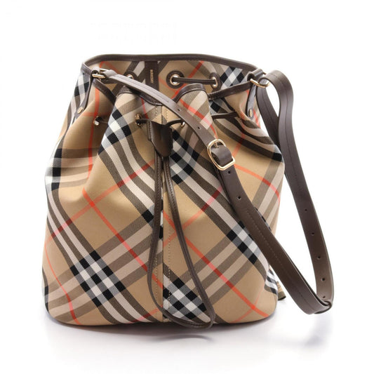 Burberry Nova Check, Beige, Canvas, shoulder