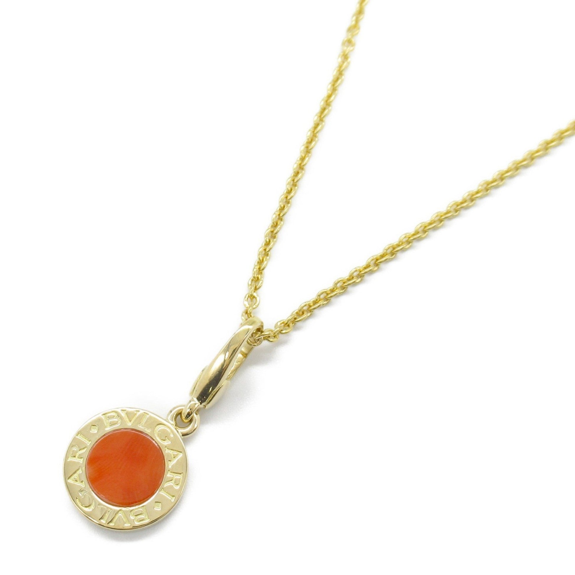 Bulgari Bvlgari bvlgari, Orange, Yellow Gold, necklace