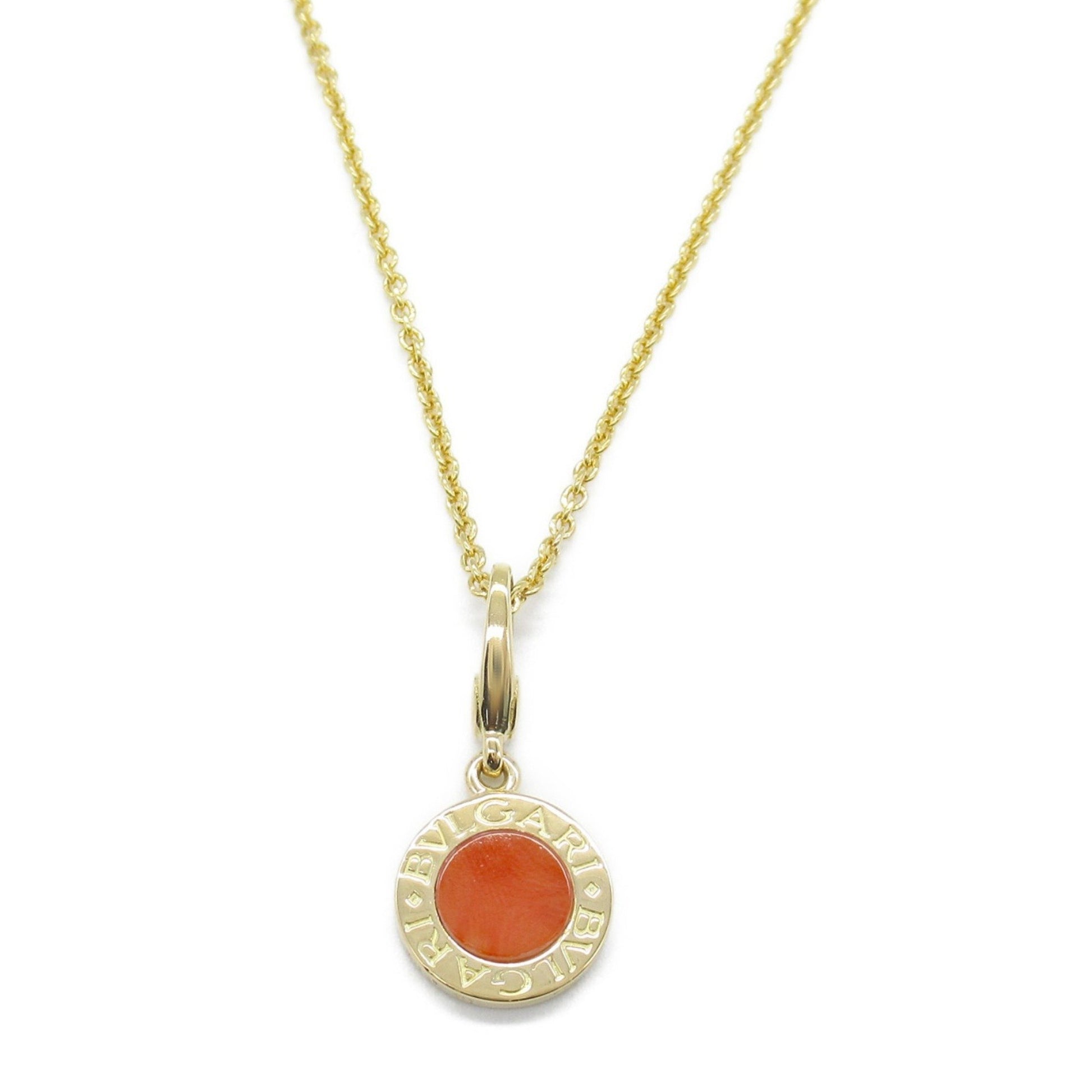 Bulgari Bvlgari bvlgari, Orange, Yellow Gold, necklace