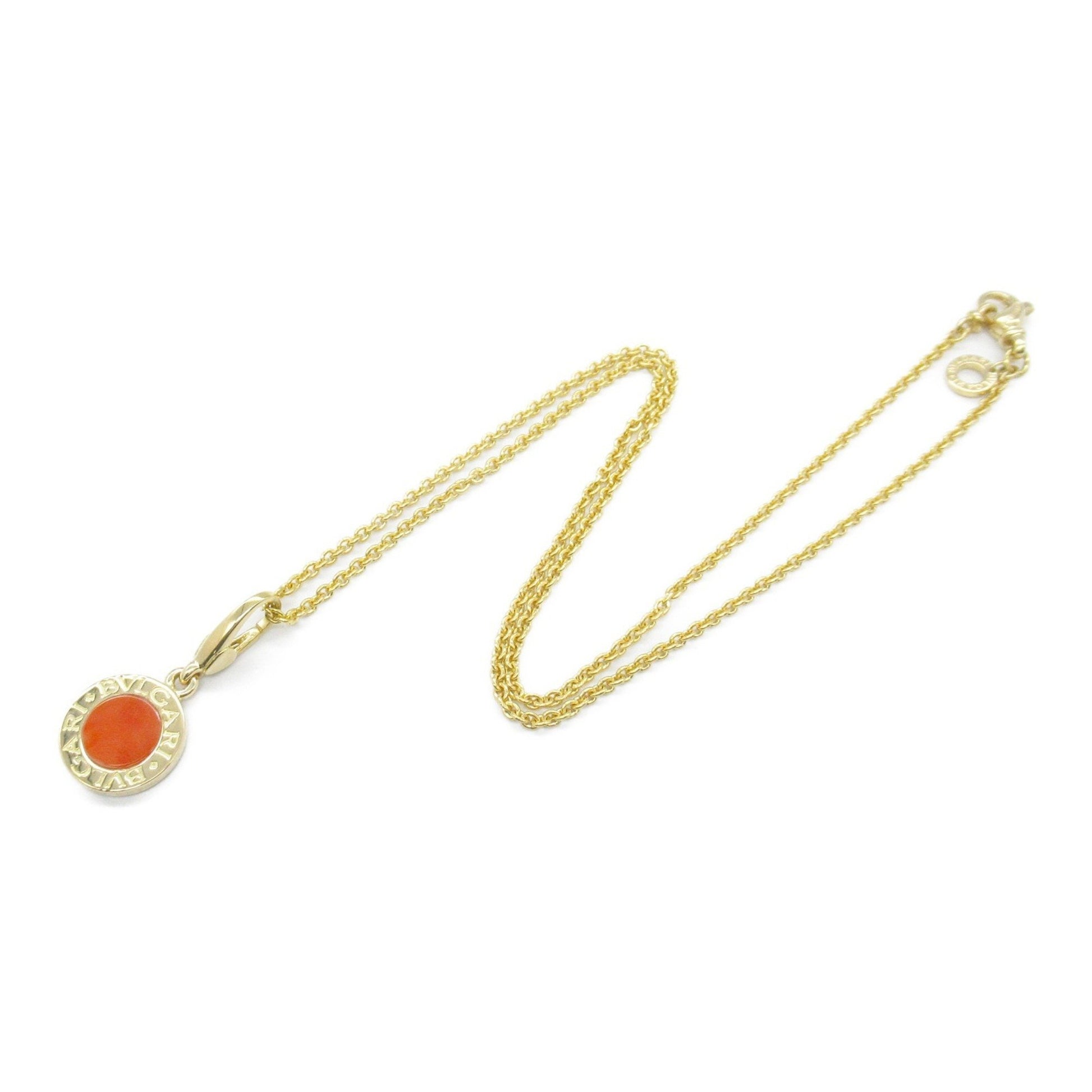 Bulgari Bvlgari bvlgari, Orange, Yellow Gold, necklace